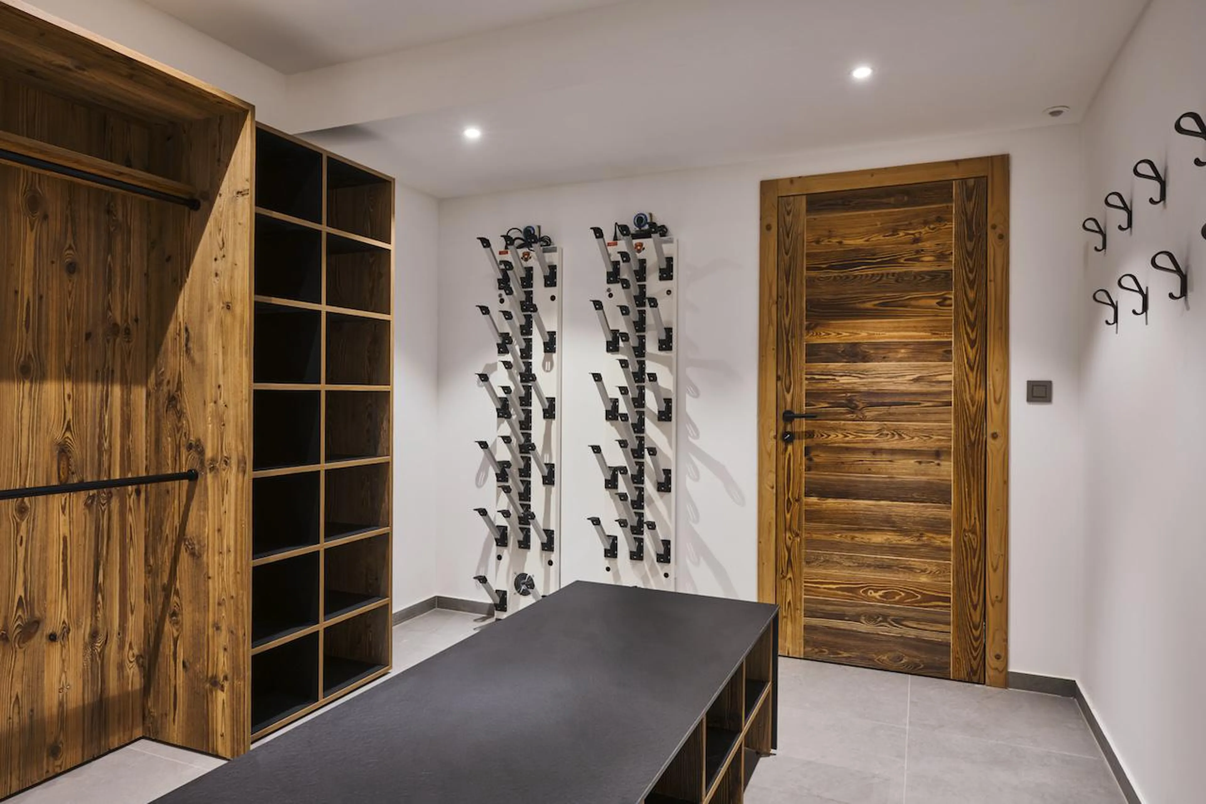 Ski room at Chalet Tosca in Les Gets