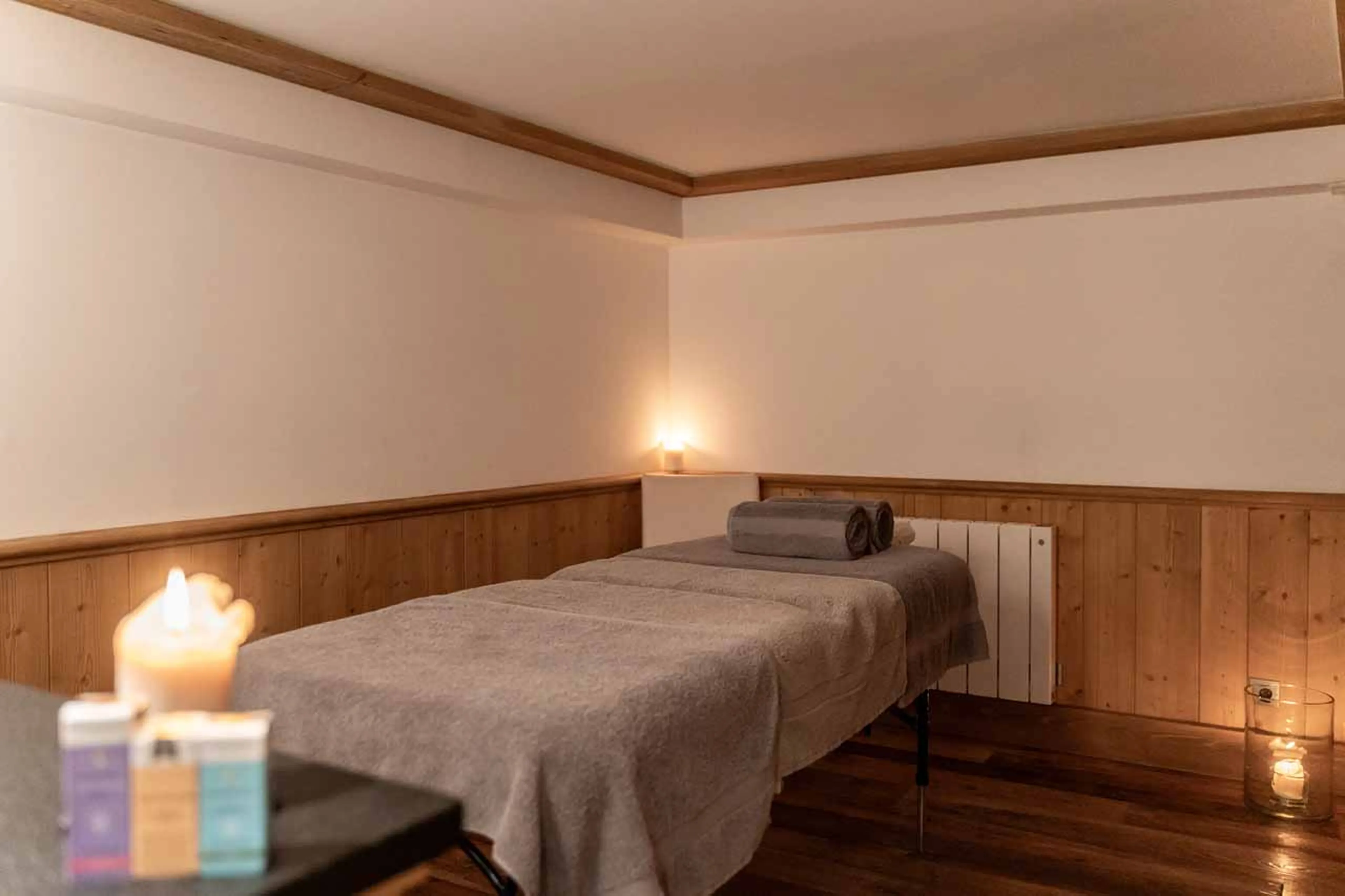 Massage room at Chalet Trois Ours in Meribel