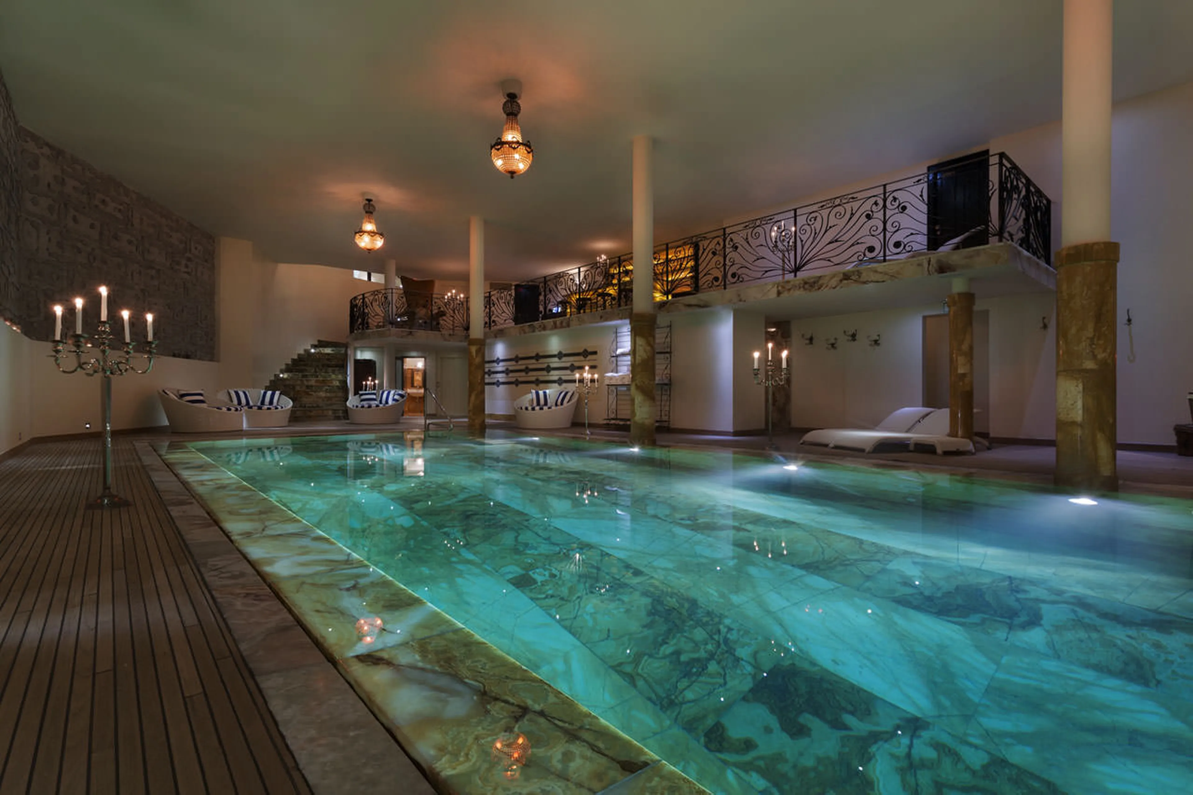 Spa at Chalet Truffe Blanche in Verbier