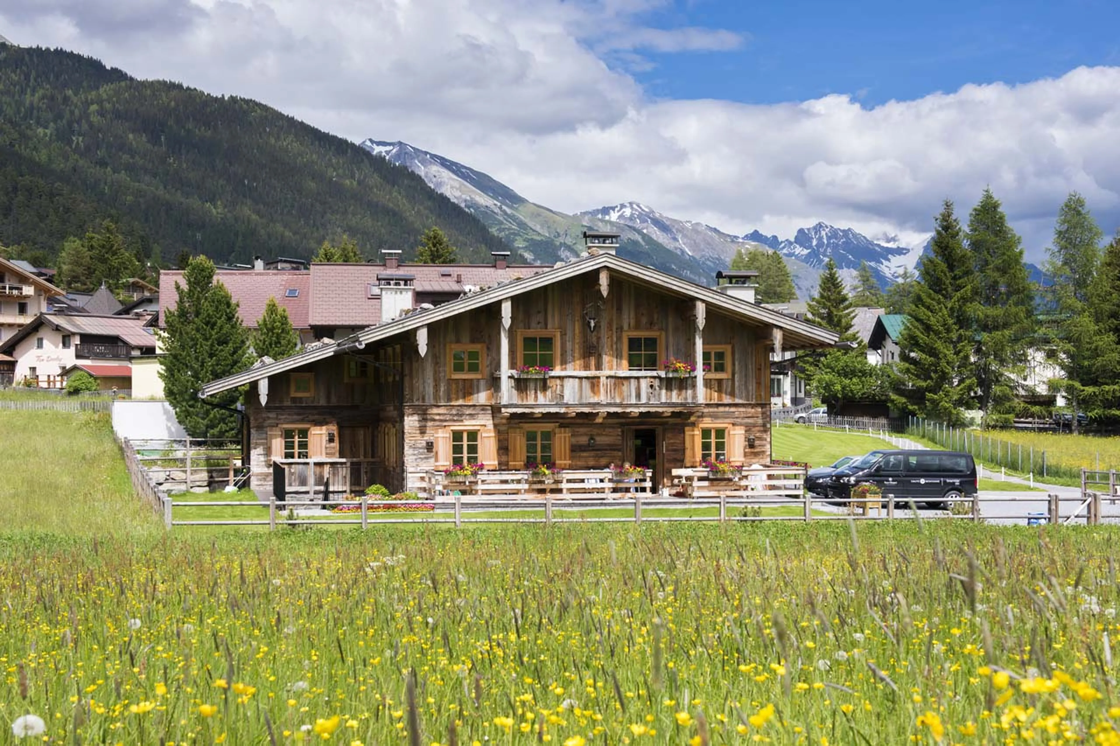 Beautiful location of Chalet Tschoder in St Anton