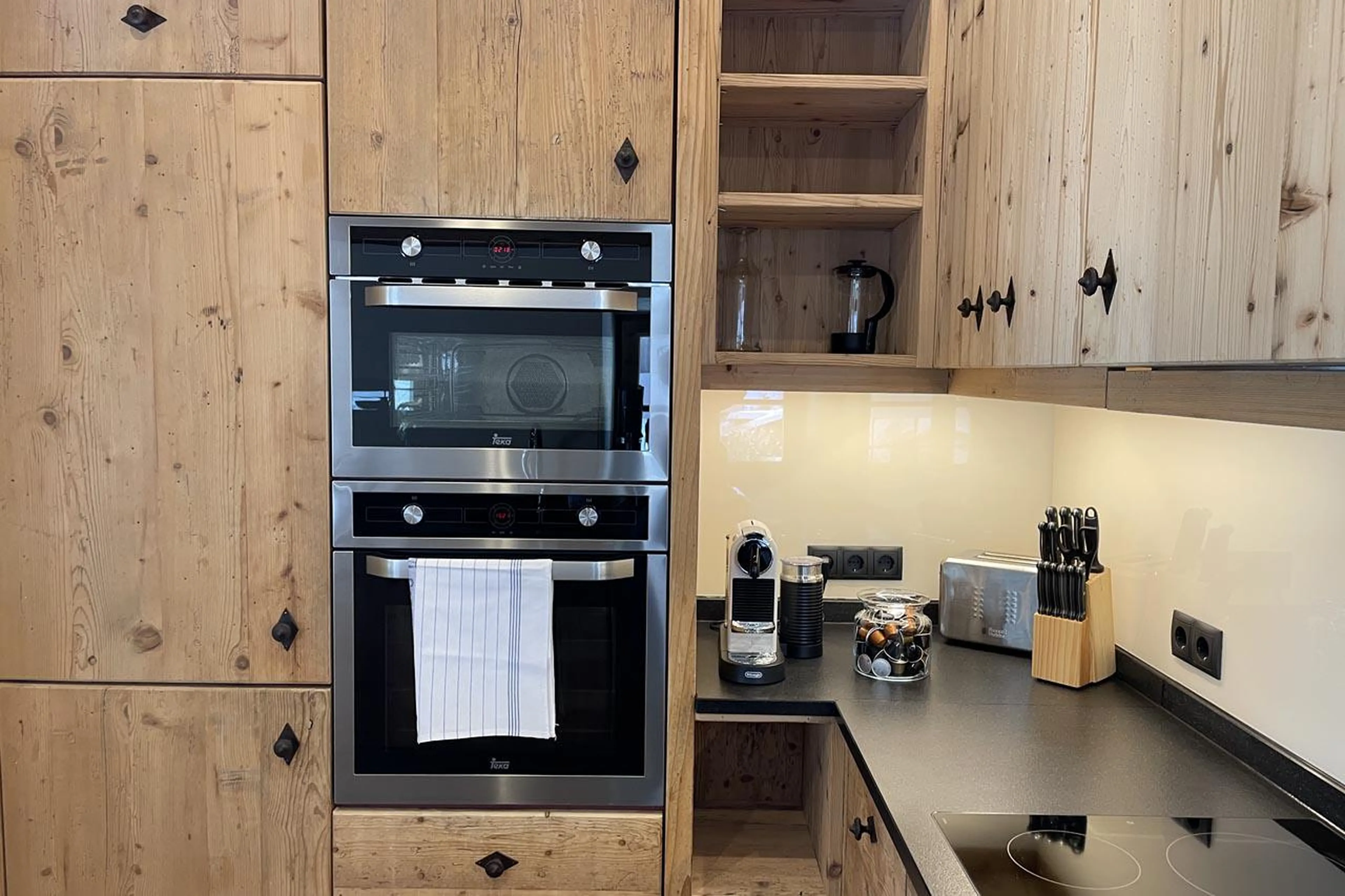 Kitchen at Chalet Tschoder in St Anton