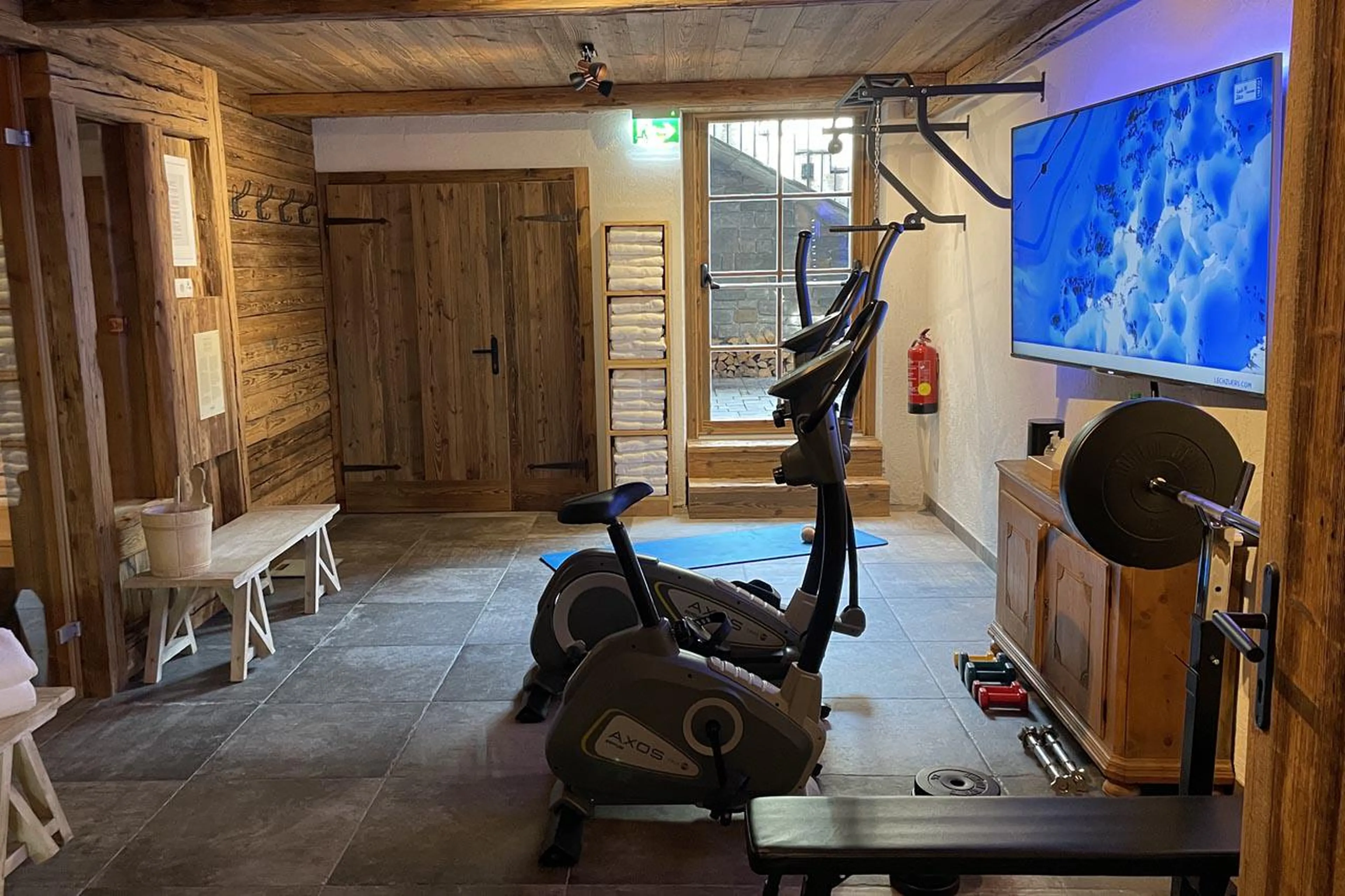 Gym at  Chalet Tschoder in St Anton