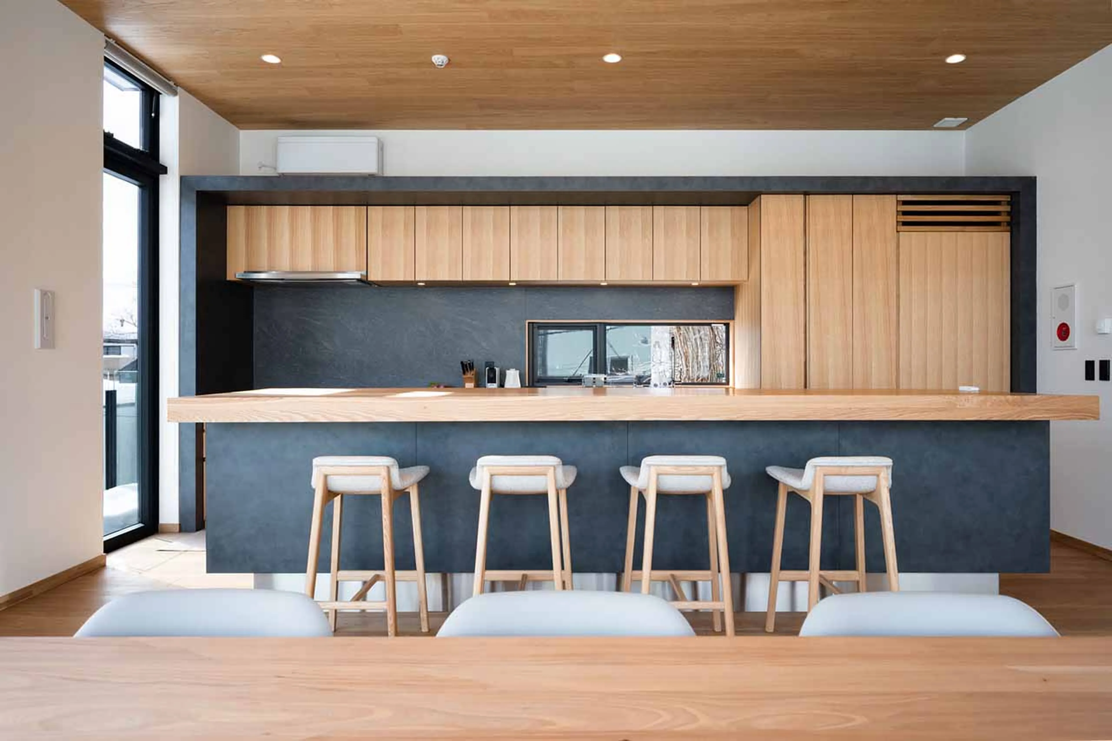 Kitchen at the V Residence in Niseko