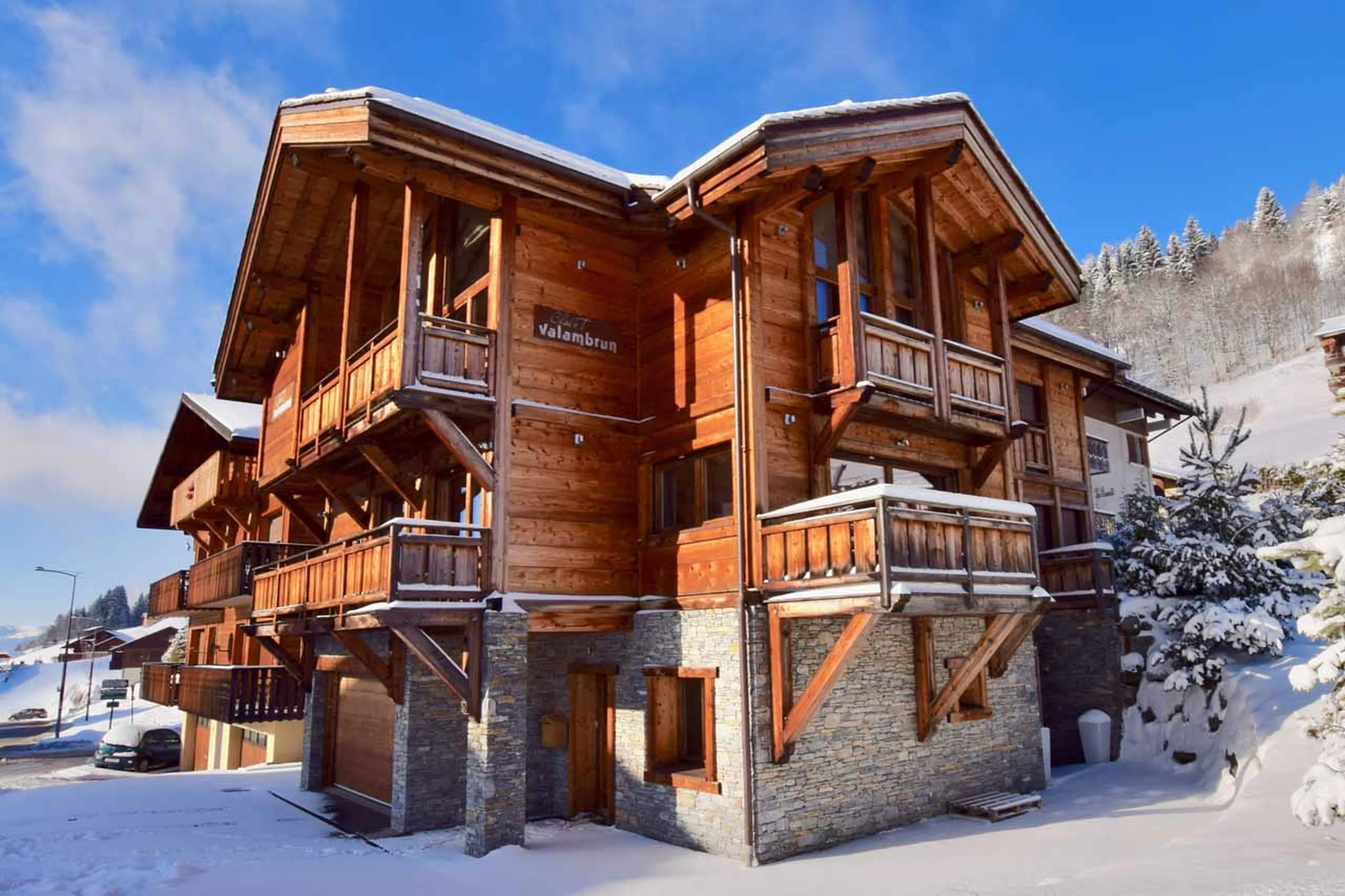Exterior of Chalet Valambrun in Les Gets