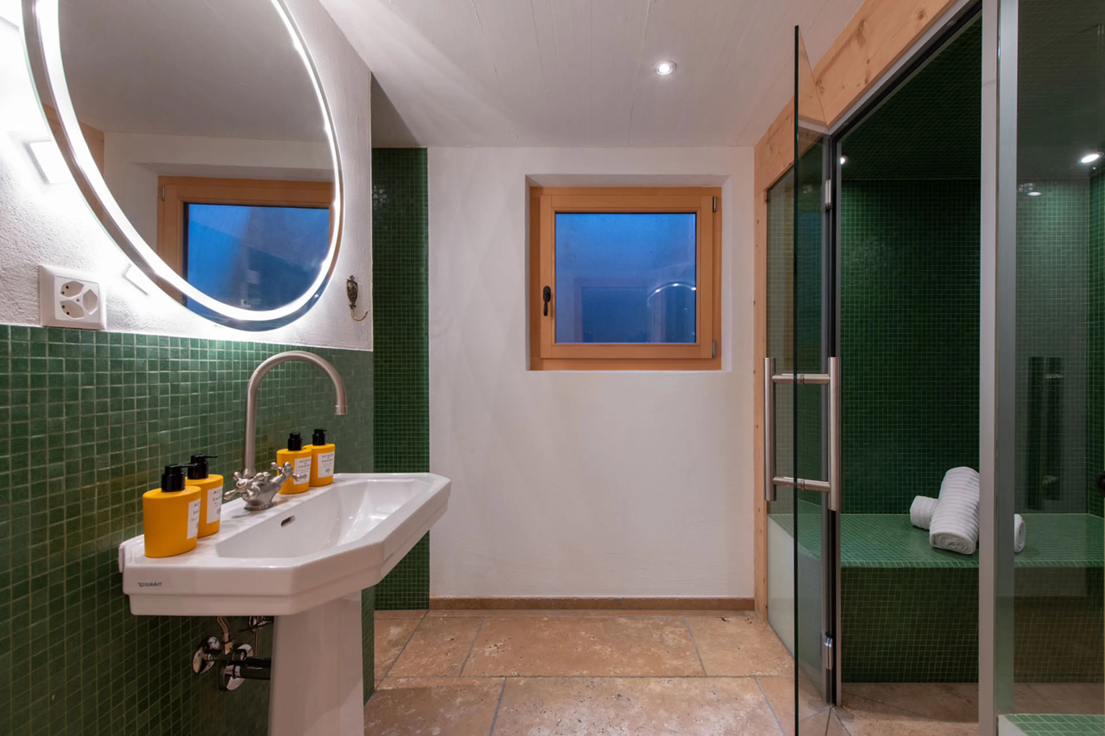 Spa area at Chalet Verbena in Klosters