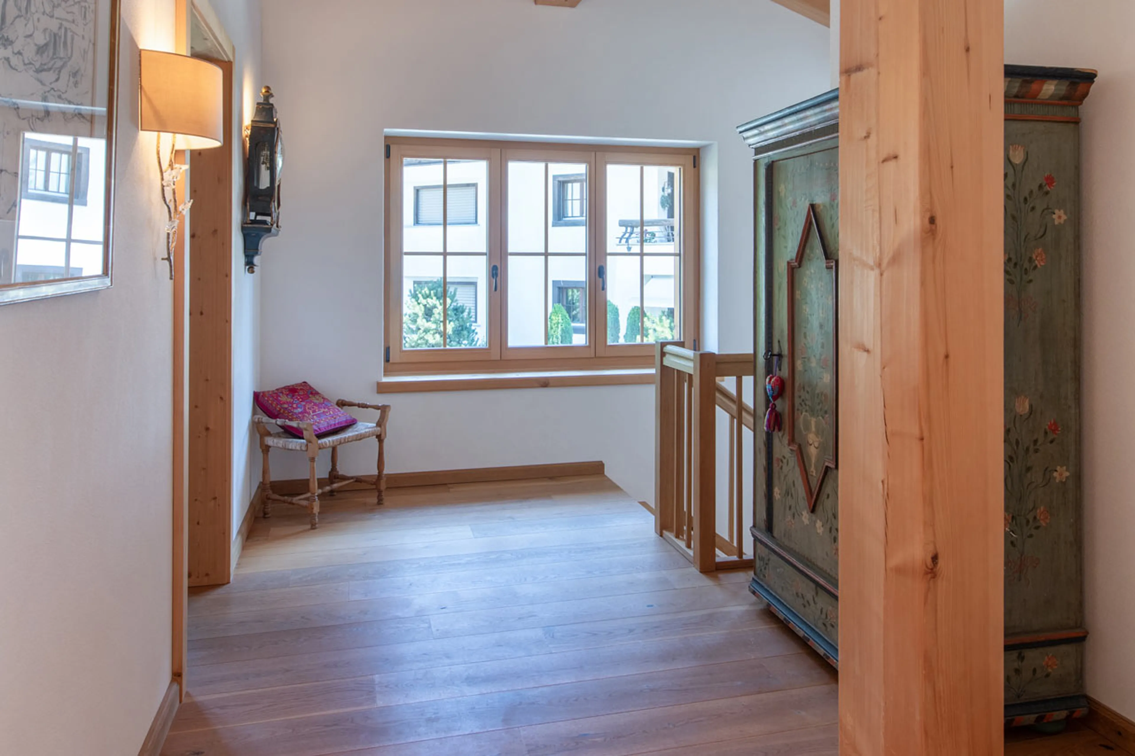 Landing at Chalet Verbena in Klosters