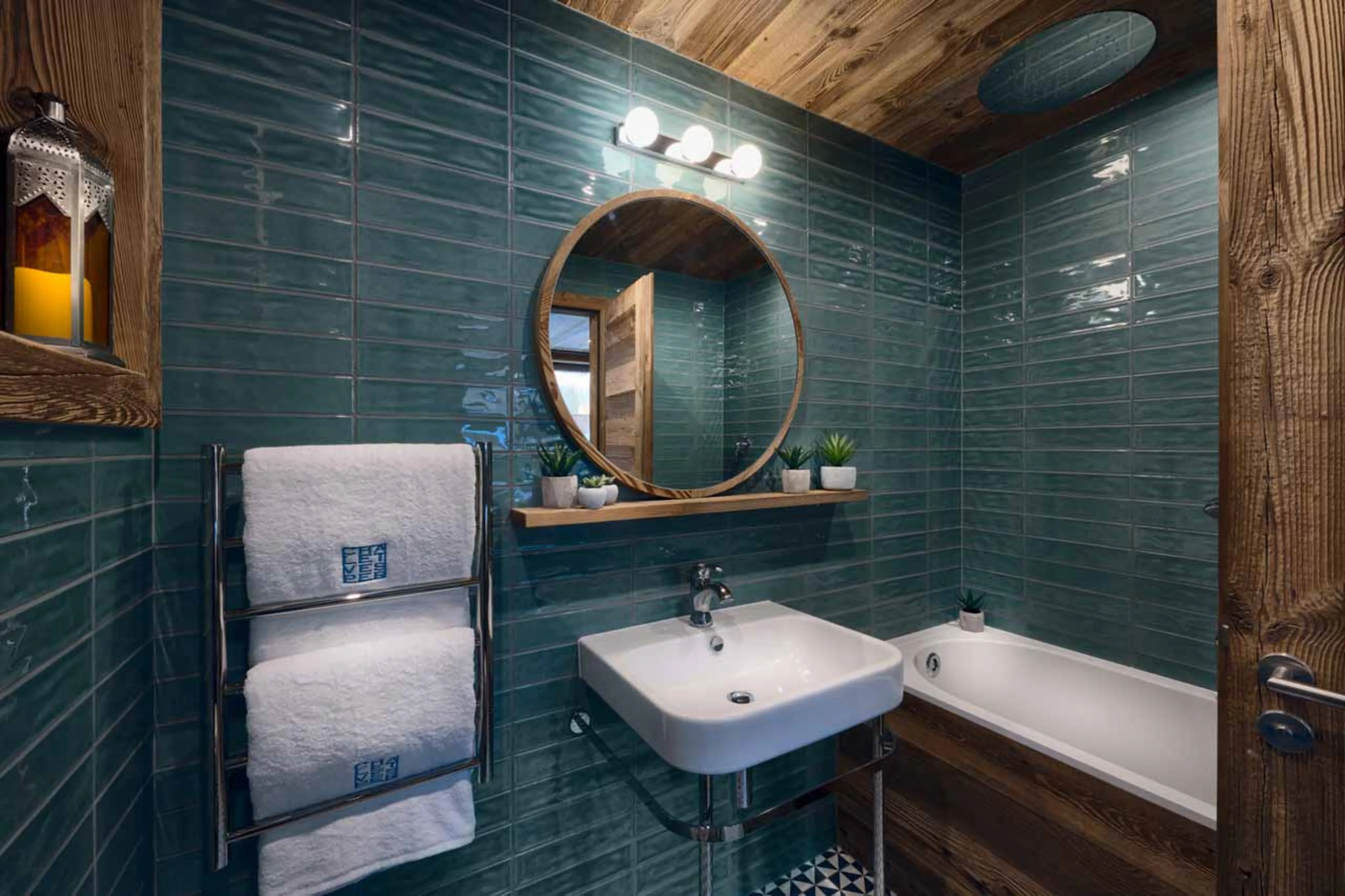 Bathroom at Chalet Vesper in Morzine
