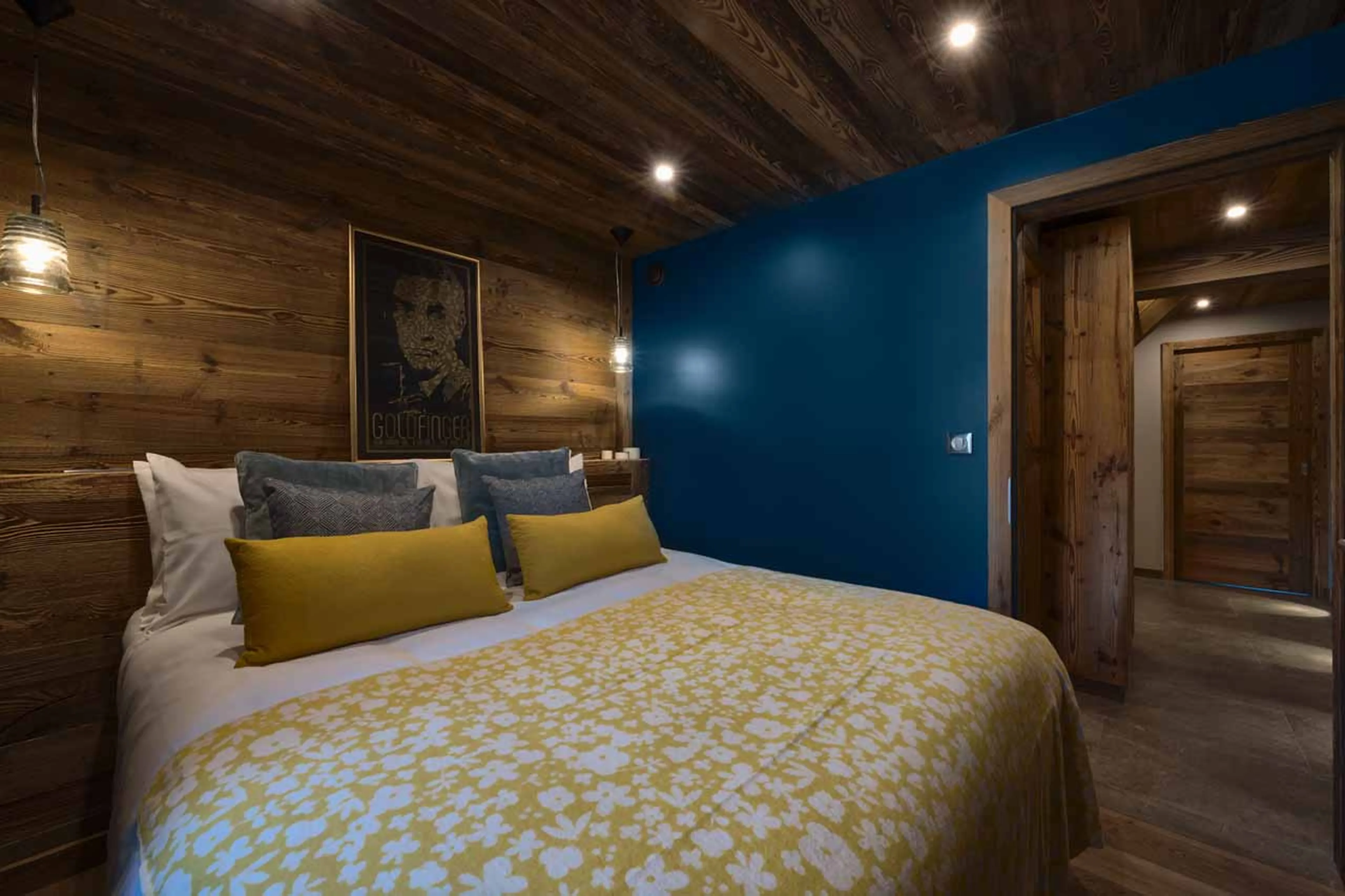 Bedroom four at Chalet Vesper in Morzine