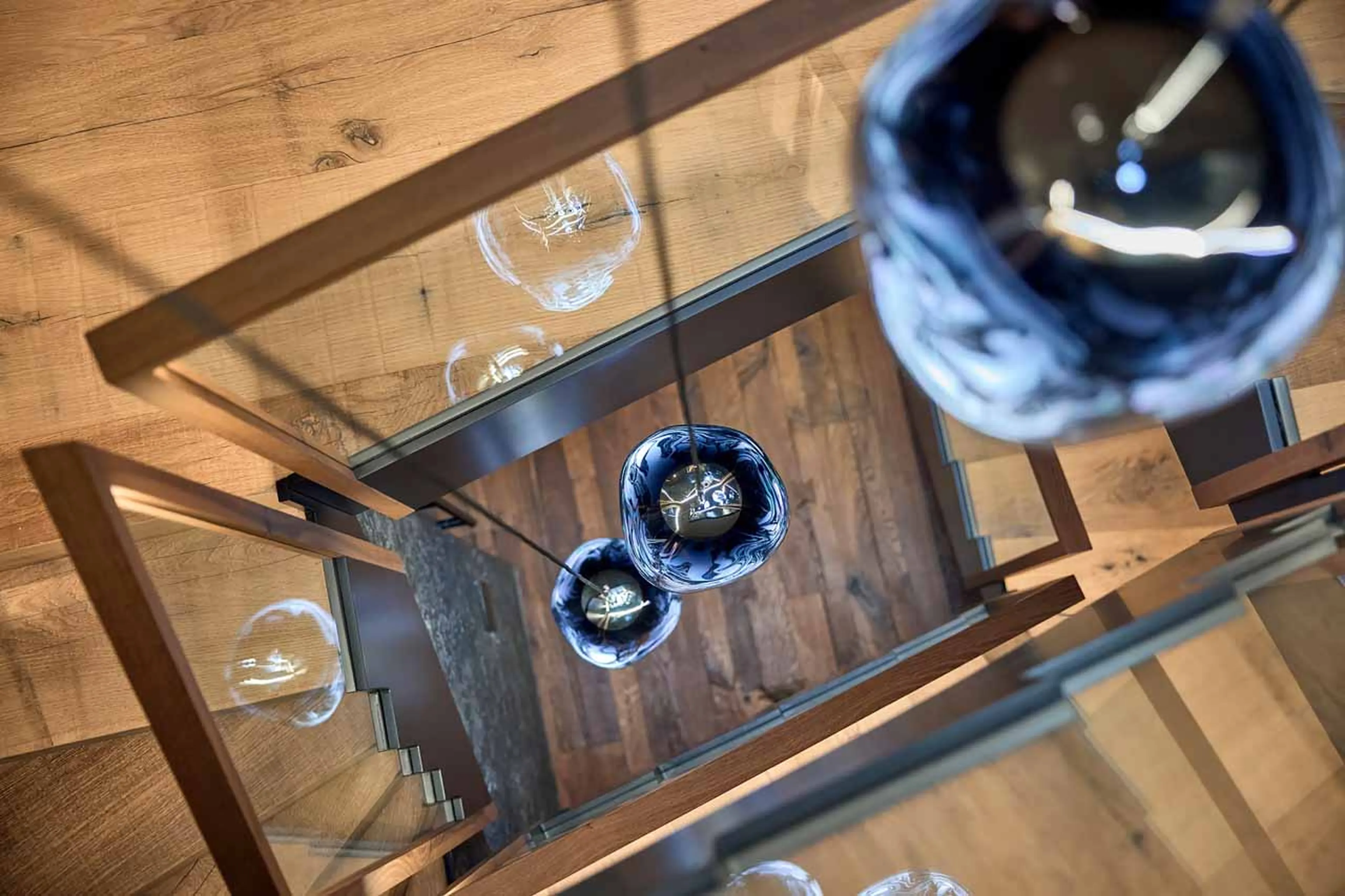 Staircase at Chalet Vilaiet in Val Gardena