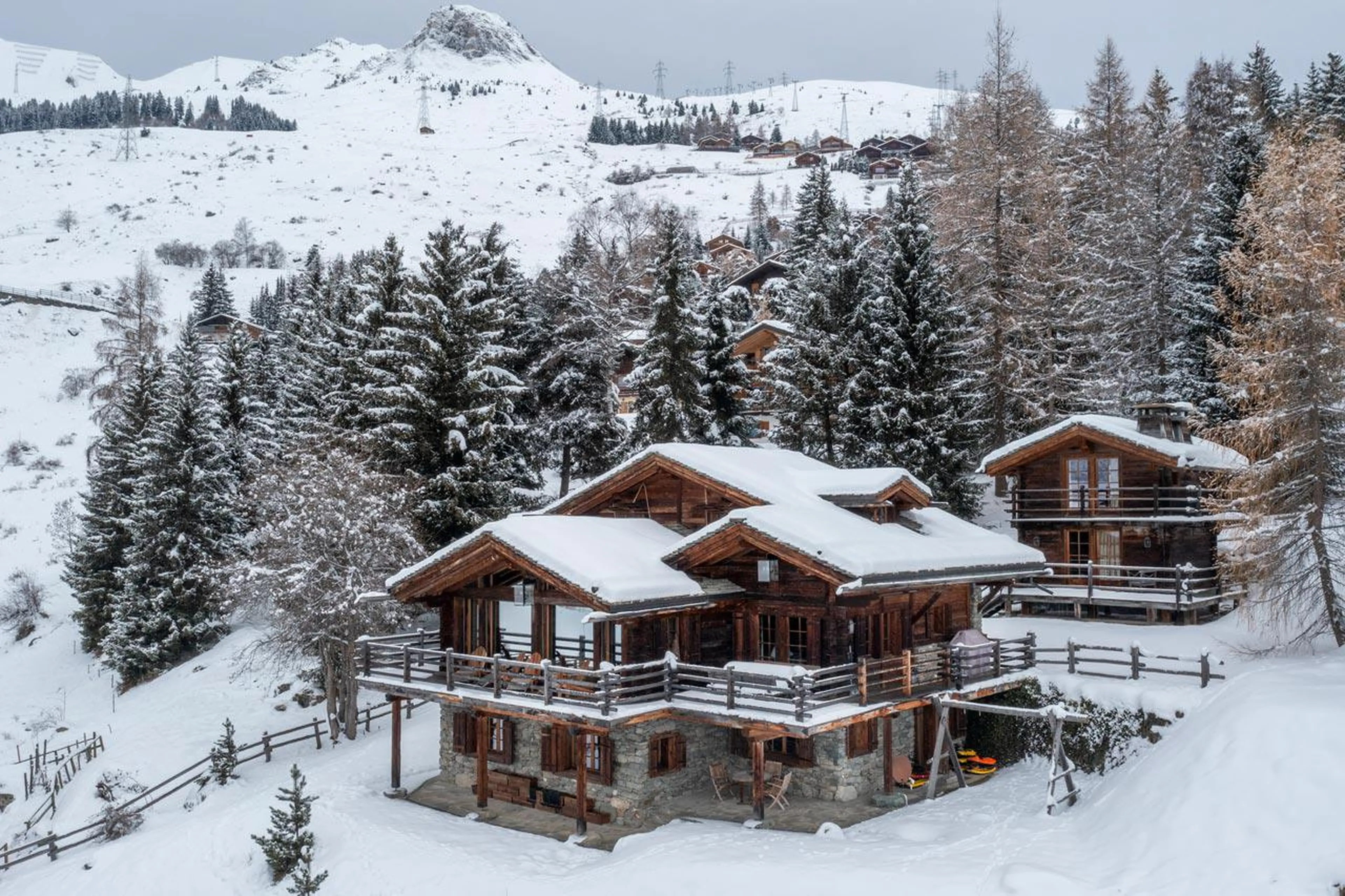 Exterior of Chalet Virmadisa in Verbier