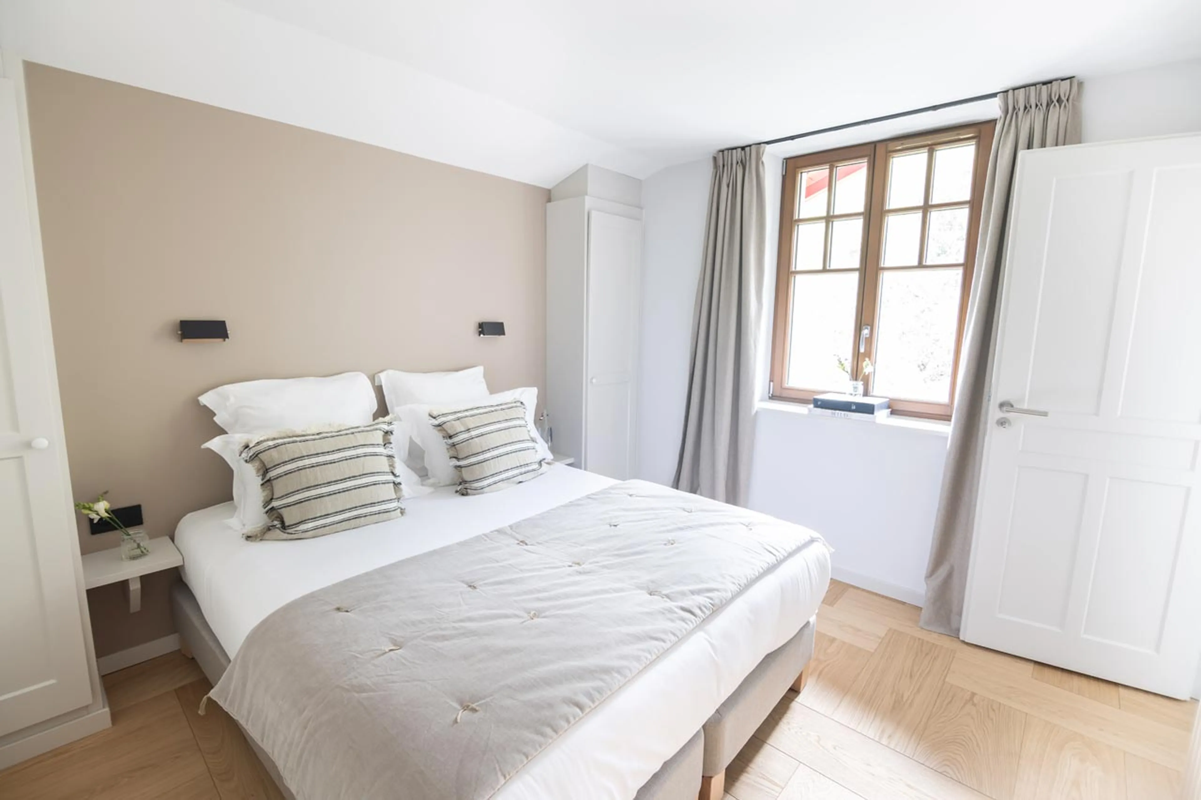 Bedroom three at Chalet Le Volet Rouge in Chamonix