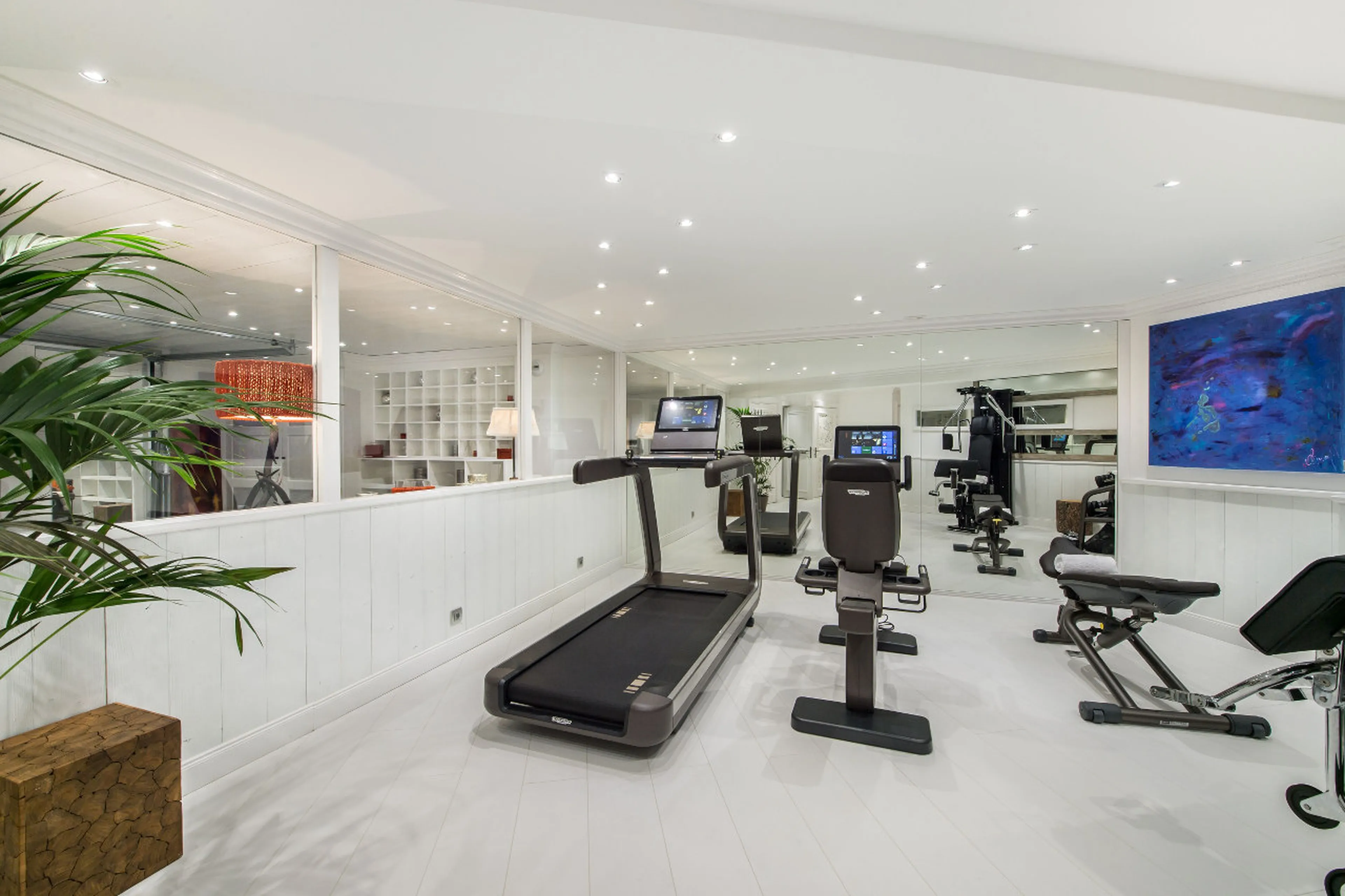 Purposeful gym in Chalet White Dream in Courchevel 1850