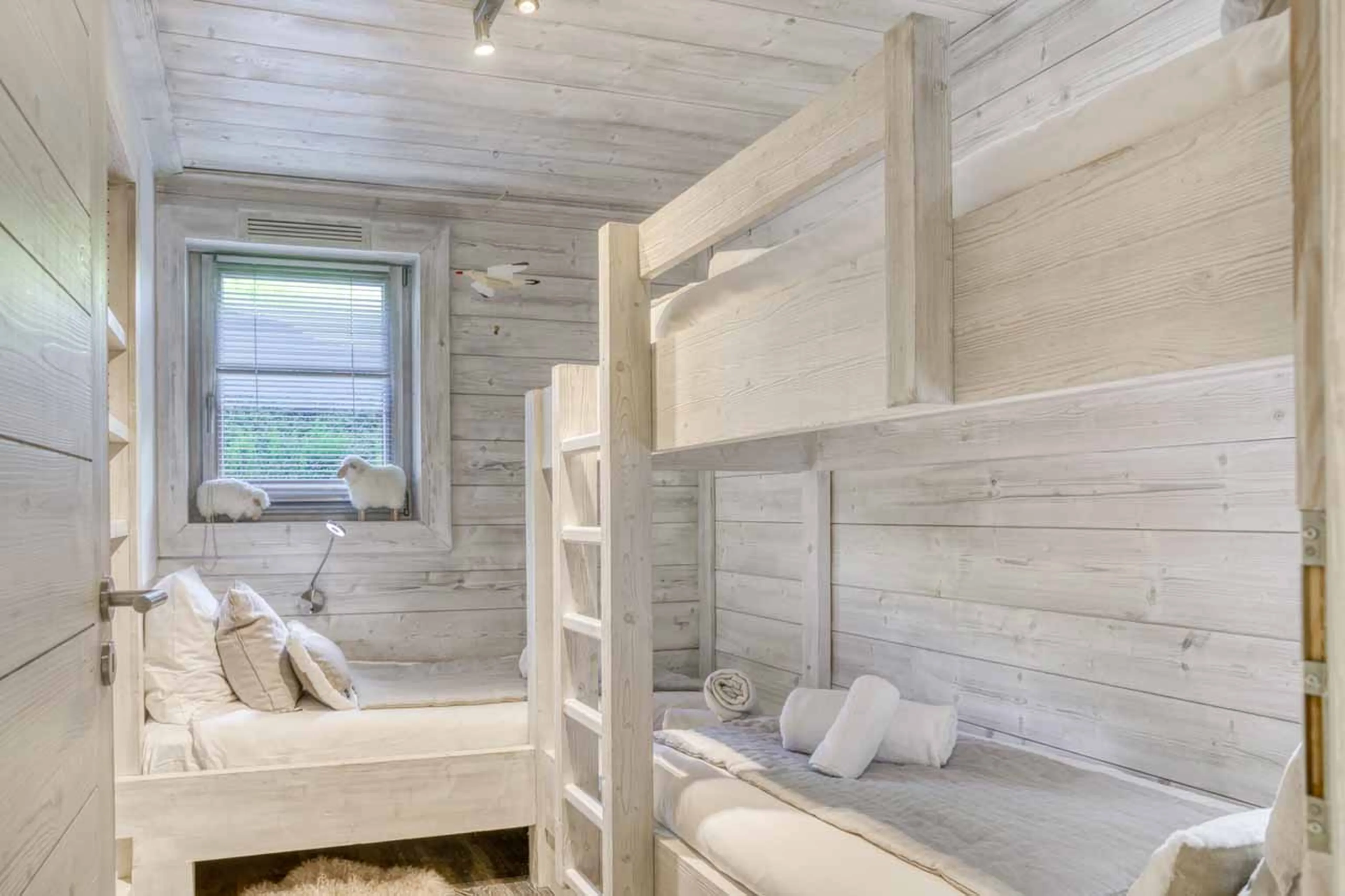 Bedroom 2 at Chalet White in Megeve