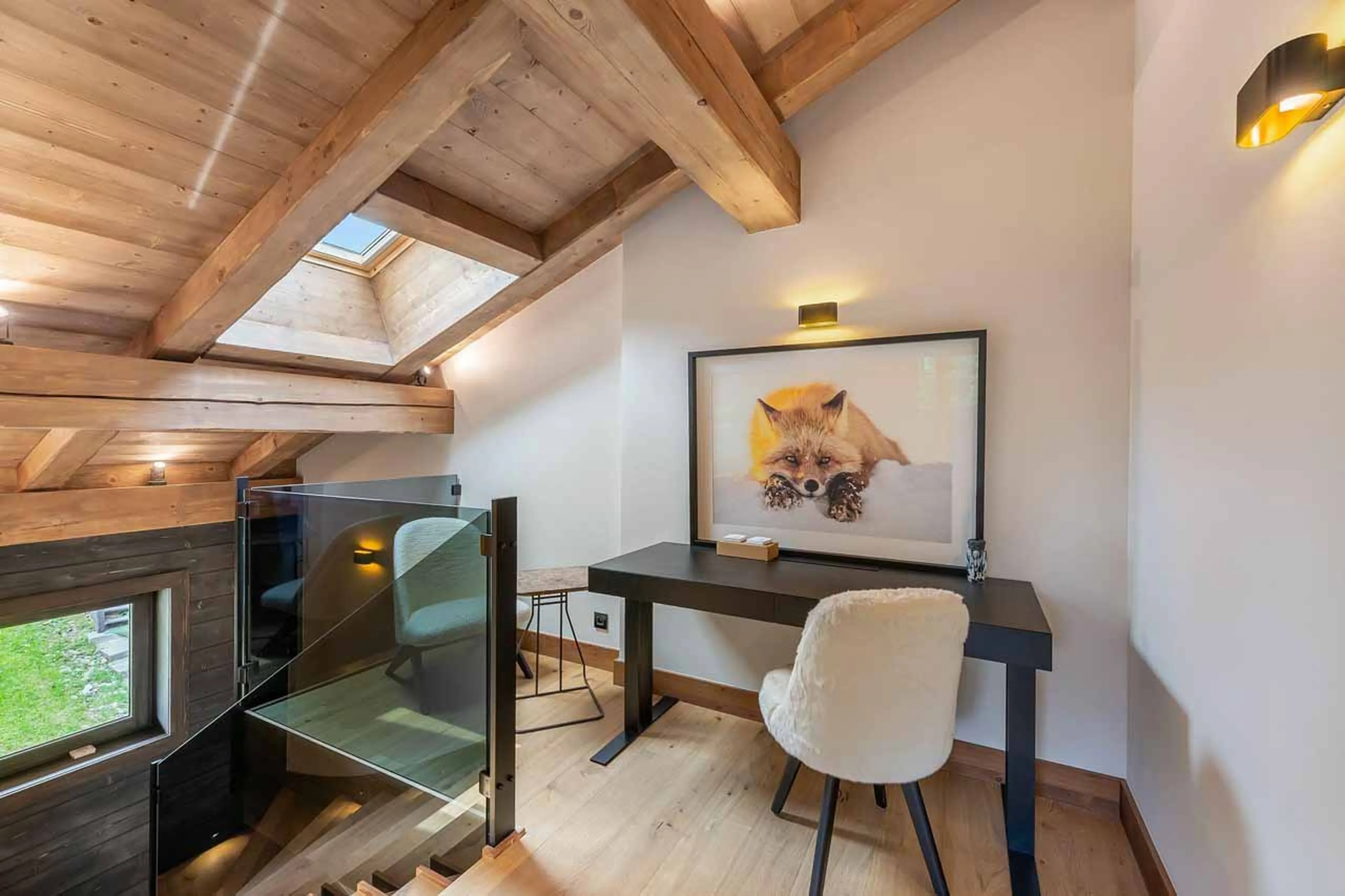 Office at Chalet Whymper in Megeve