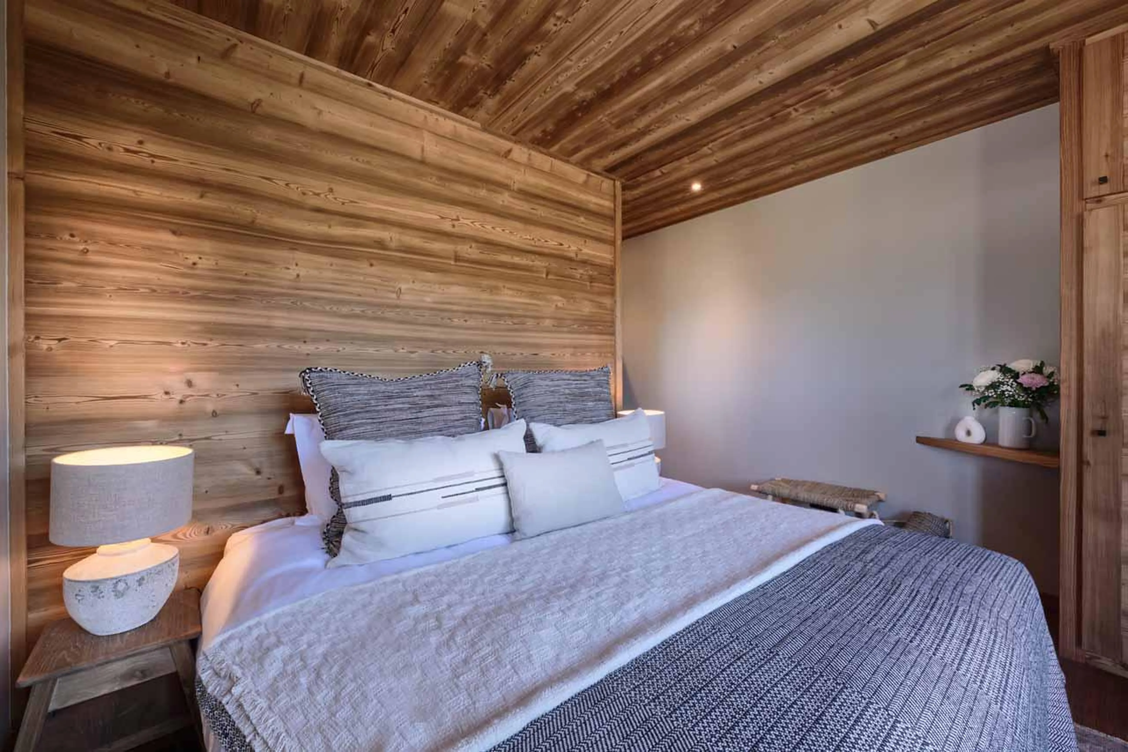 Bedroom two at Chalet Xanadu in Morzine