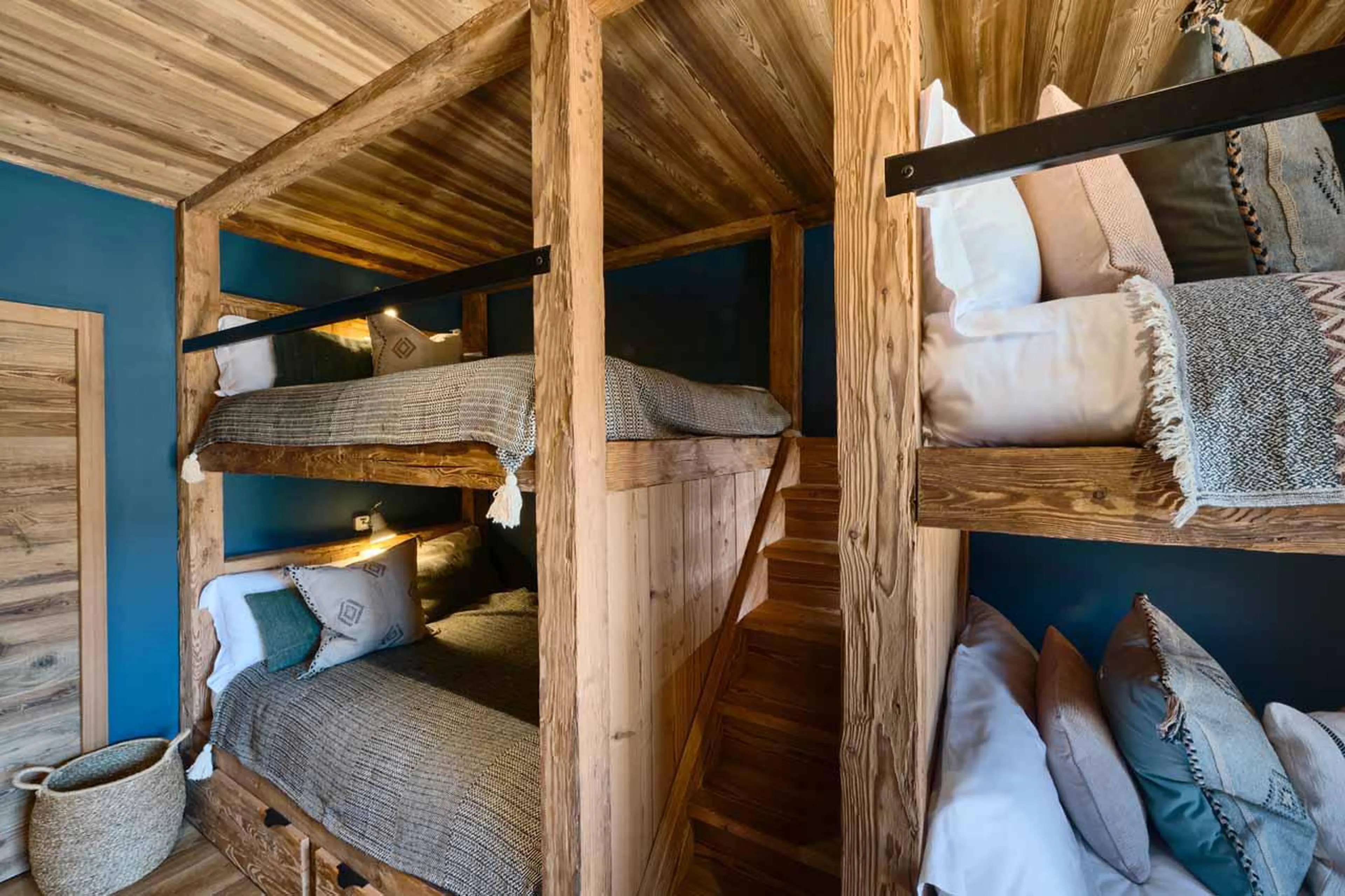 Bunk room at Chalet Xanadu in Morzine