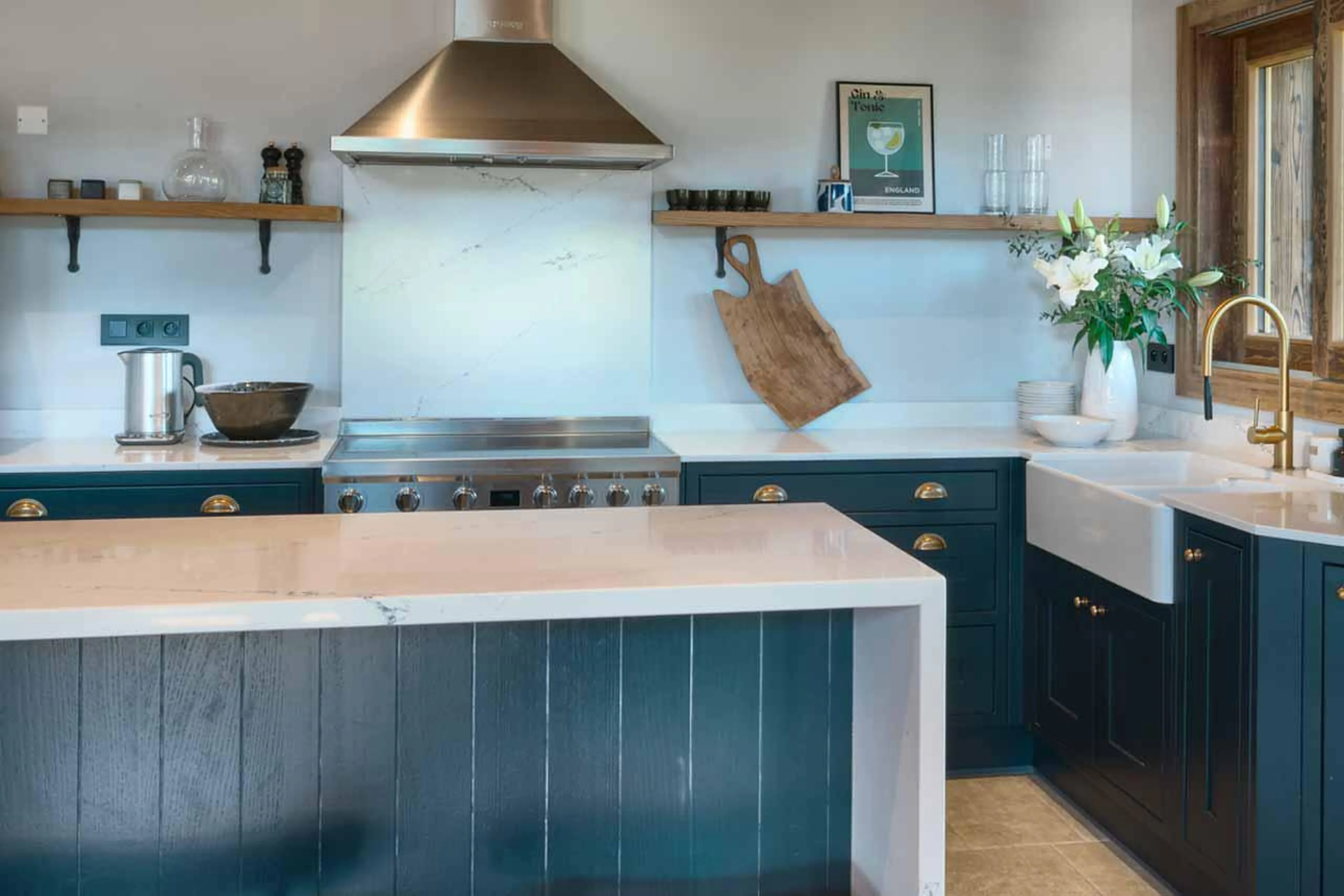 Kitchen at Chalet Xanadu in Morzine