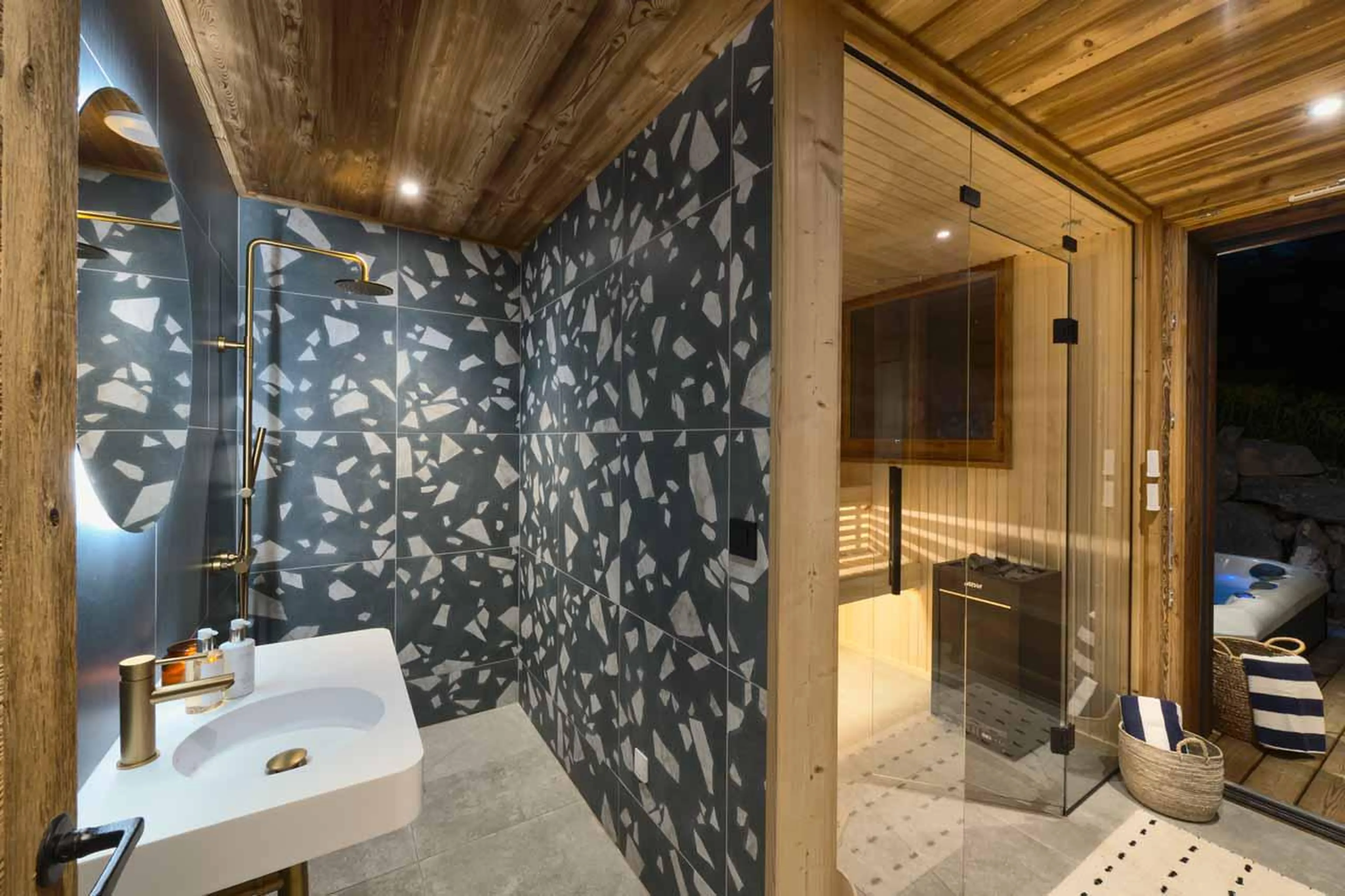 Sauna at Chalet Xanadu in Morzine