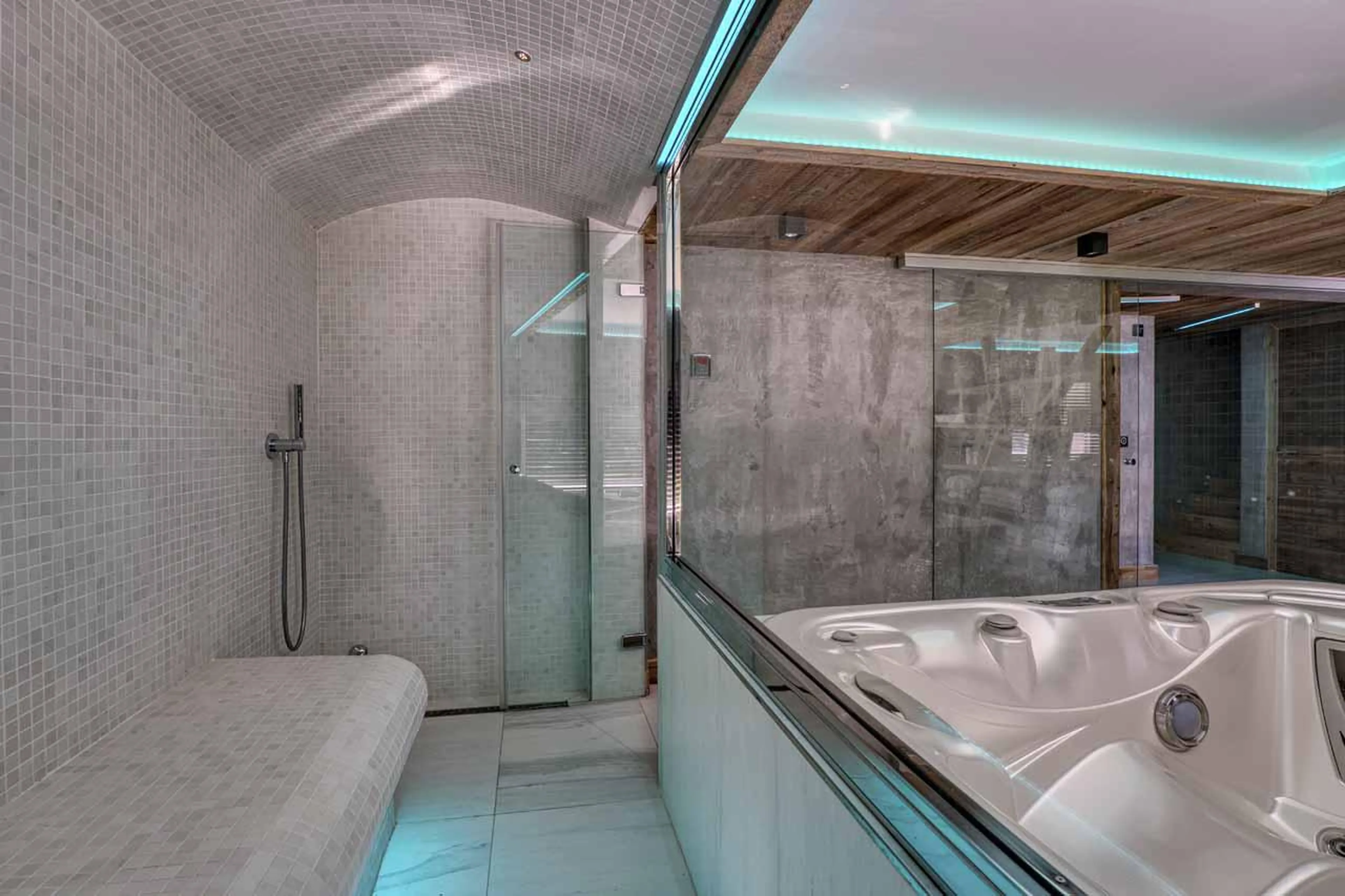 Hammam at Chalet Yeti in Megeve