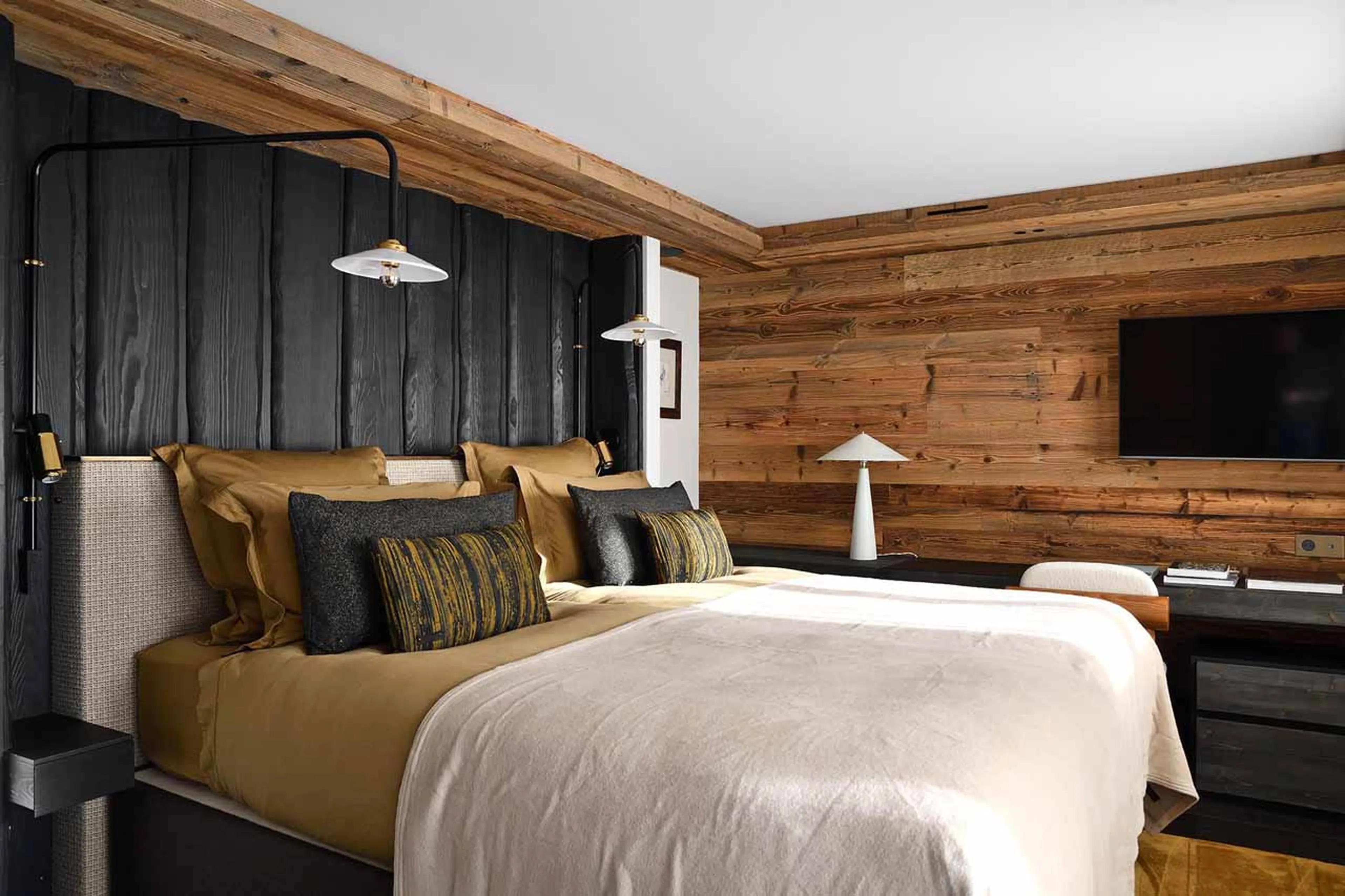 Bedroom 5 at Chalet Yin & Yang in Courchevel 1850