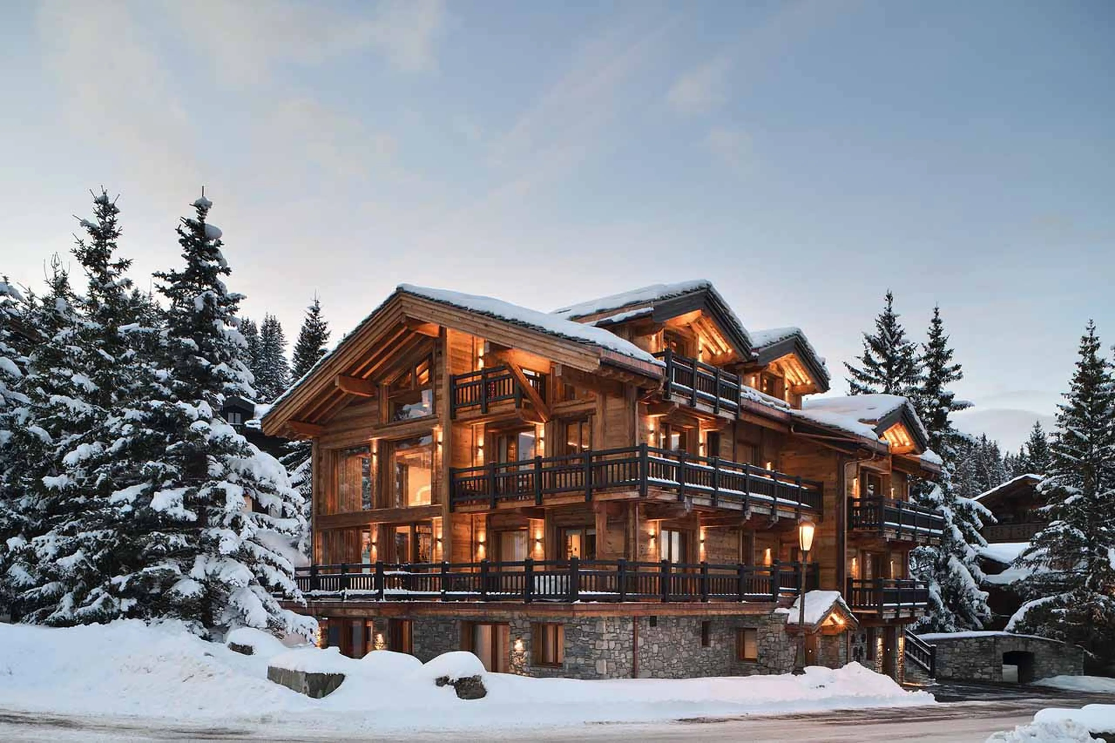 Exterior at Chalet Yin & Yang in Courchevel 1850
