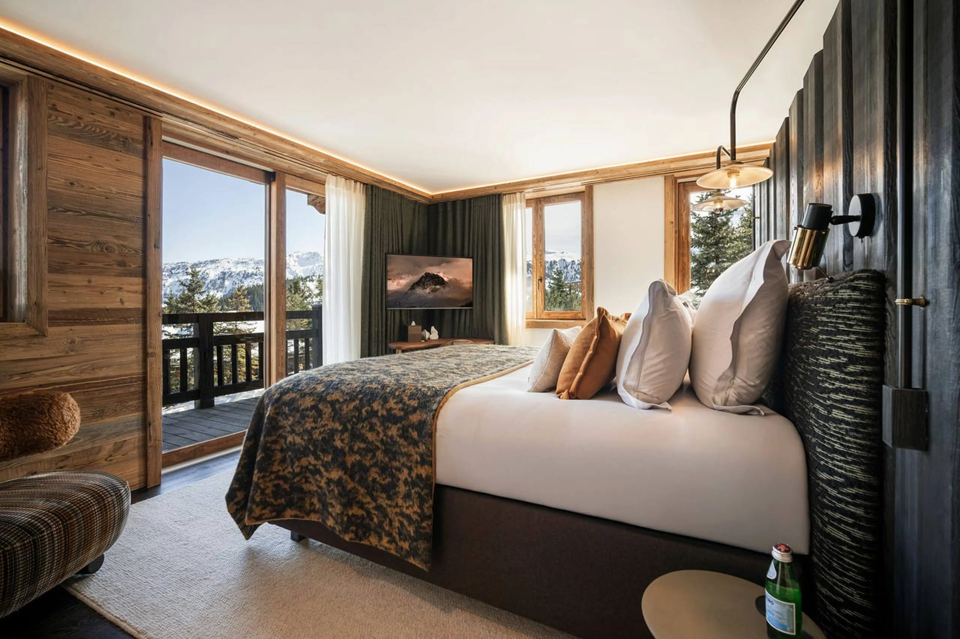 Bedroom 3 at Chalet Yin & Yang in Courchevel 1850