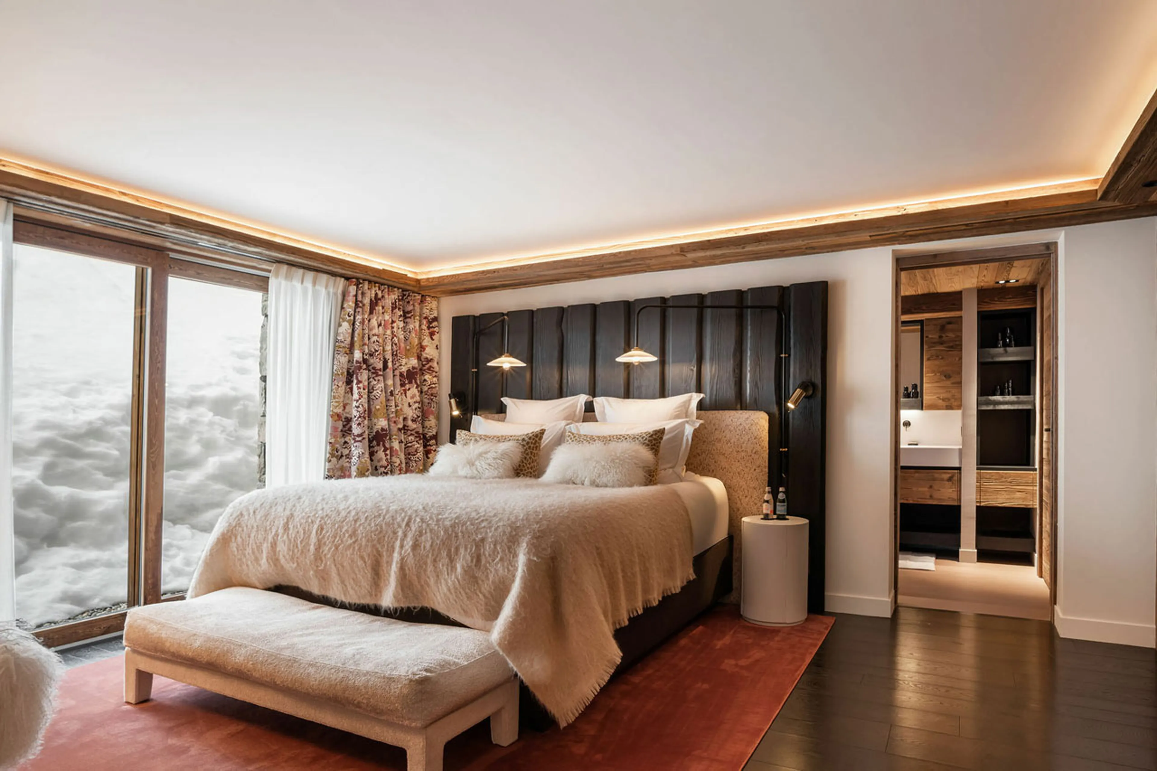 Bedroom 7 at Chalet Yin & Yang in Courchevel 1850