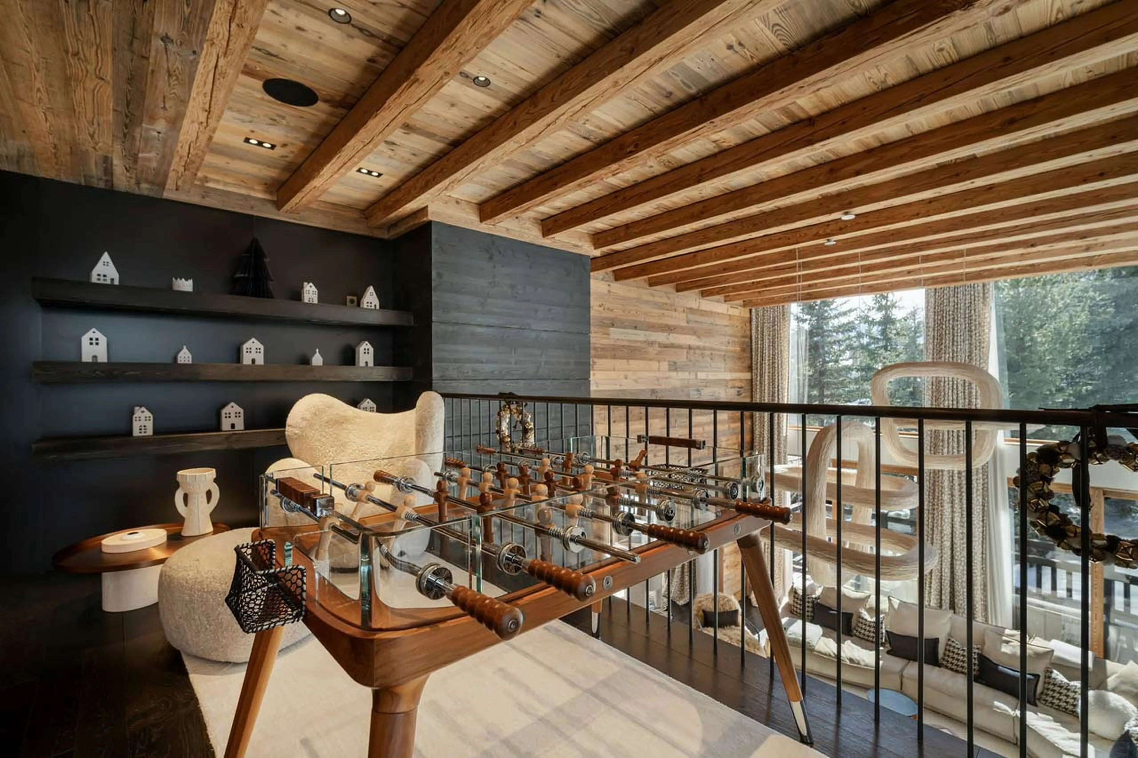 Mezzanine at Chalet Yin & Yang in Courchevel 1850
