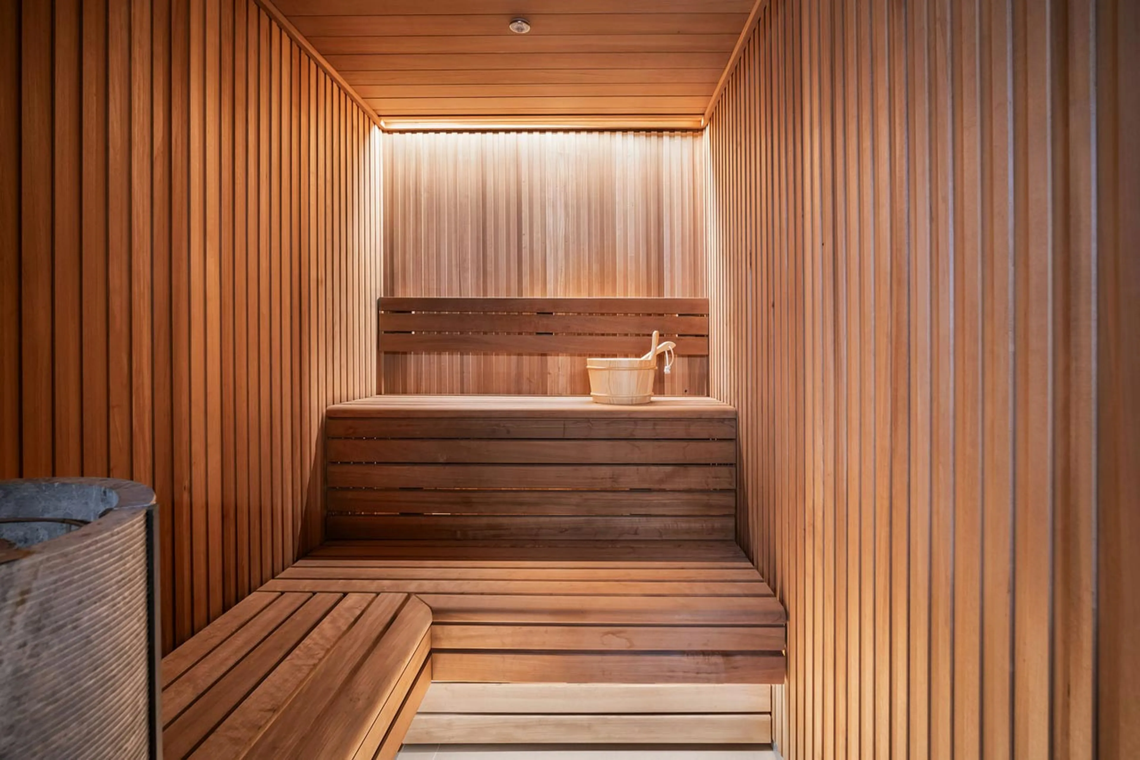 Sauna at Chalet Yin & Yang in Courchevel 1850