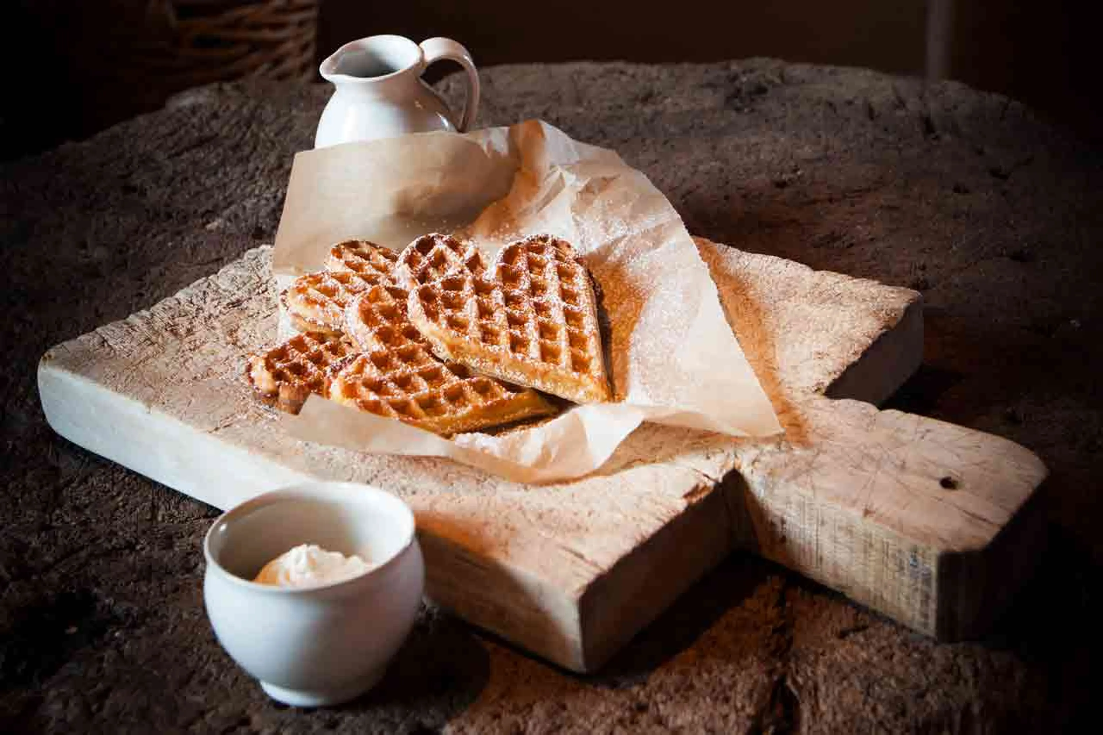 French pastries at Le Chalet Zannier in Megeve