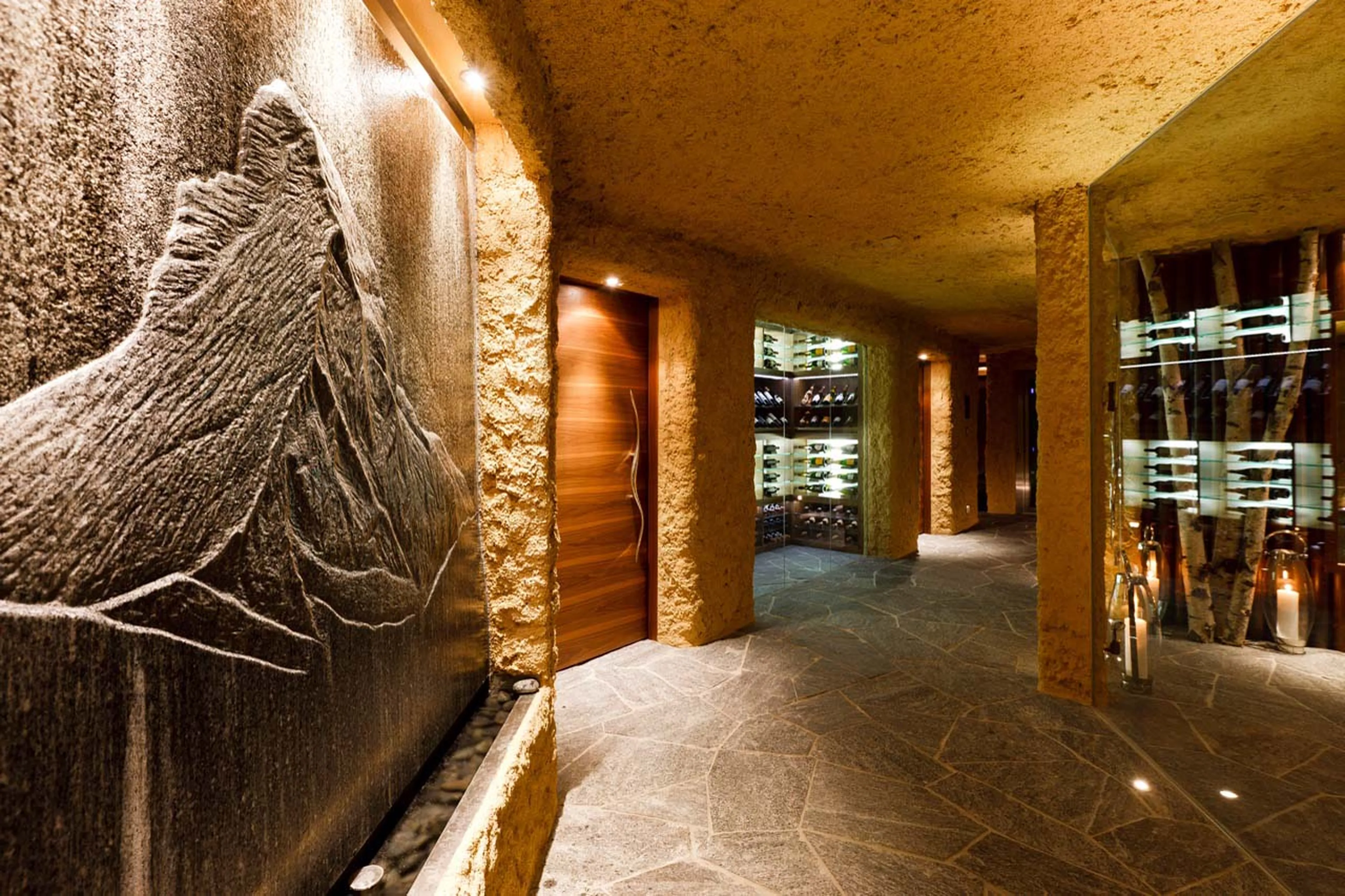 Wine cellar of Chalet Zermatt Peak in Zermatt