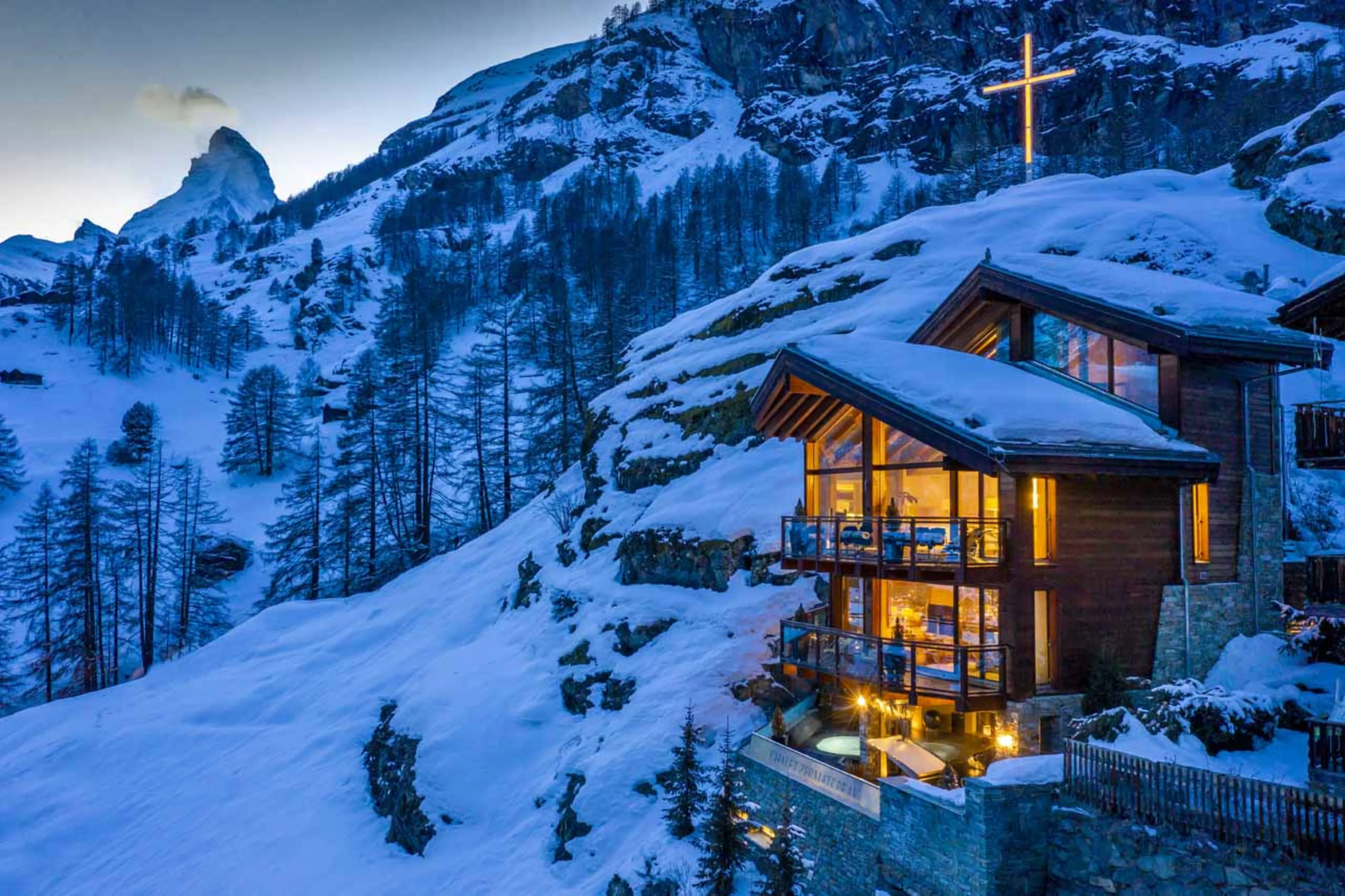 Exterior of Chalet Zermatt Peak in Zermatt