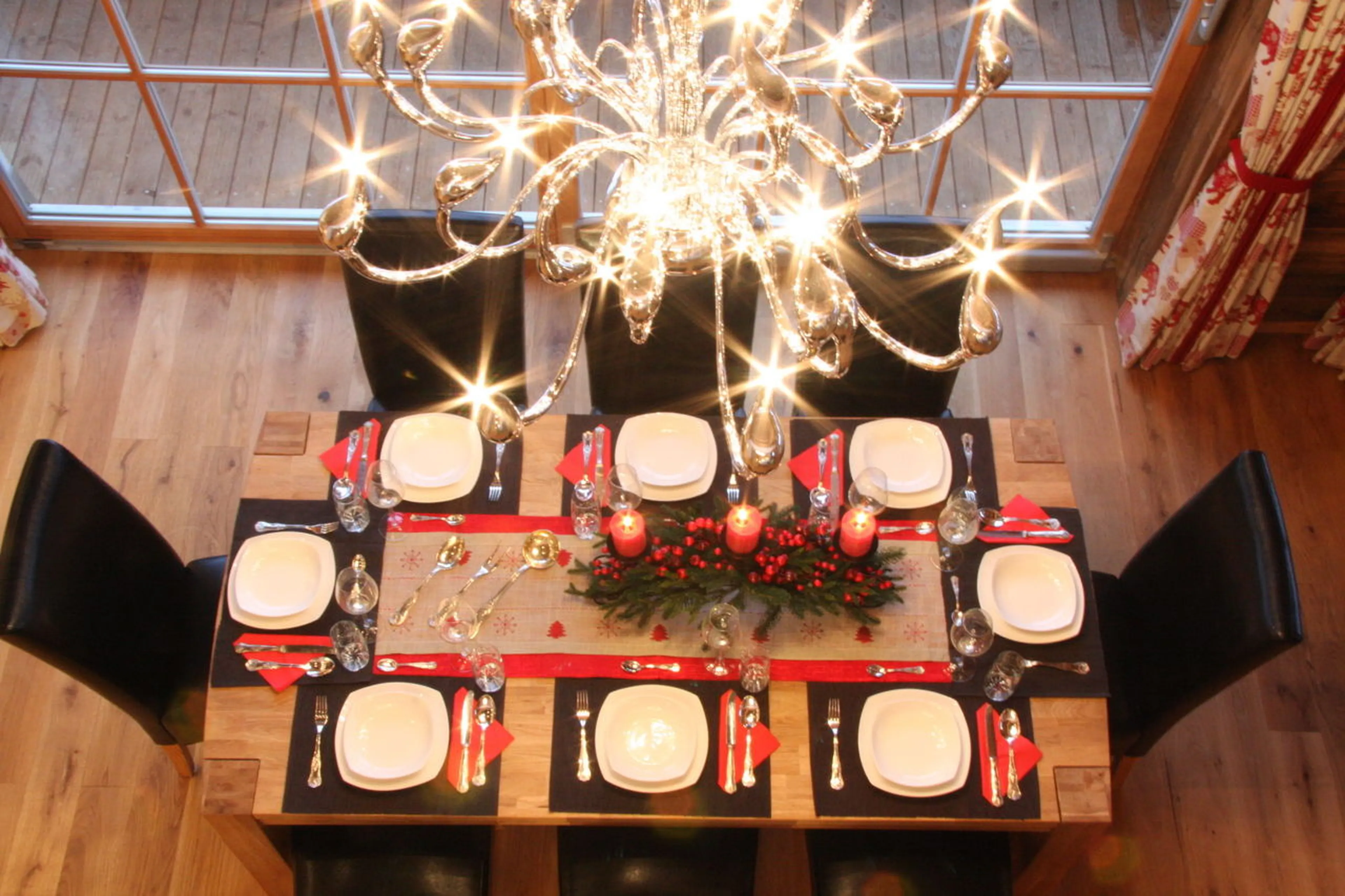 Dining table in Chalet Ziller in Zillertal