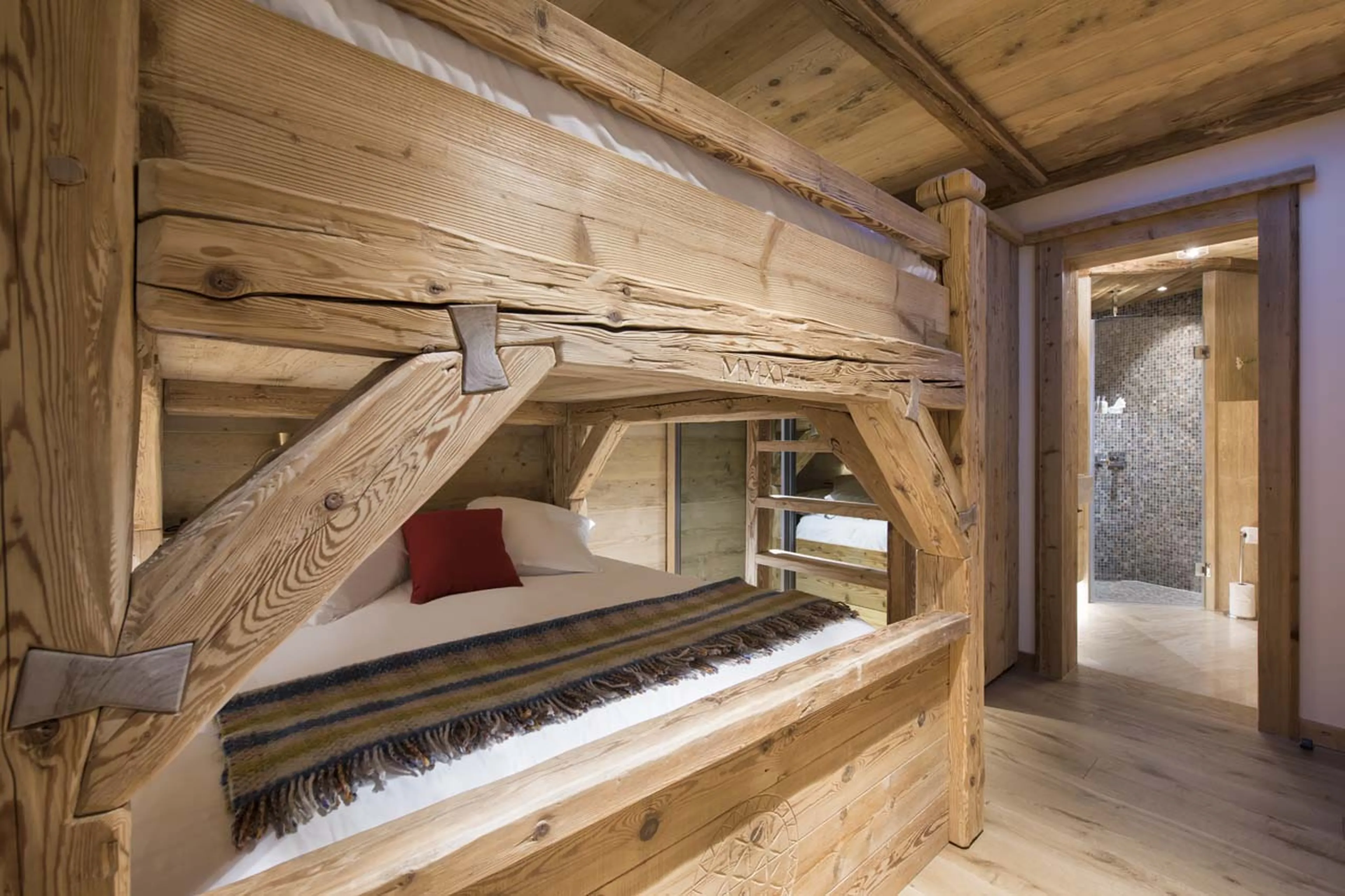 Bathroom five at Chesa El Toula in St Moritz