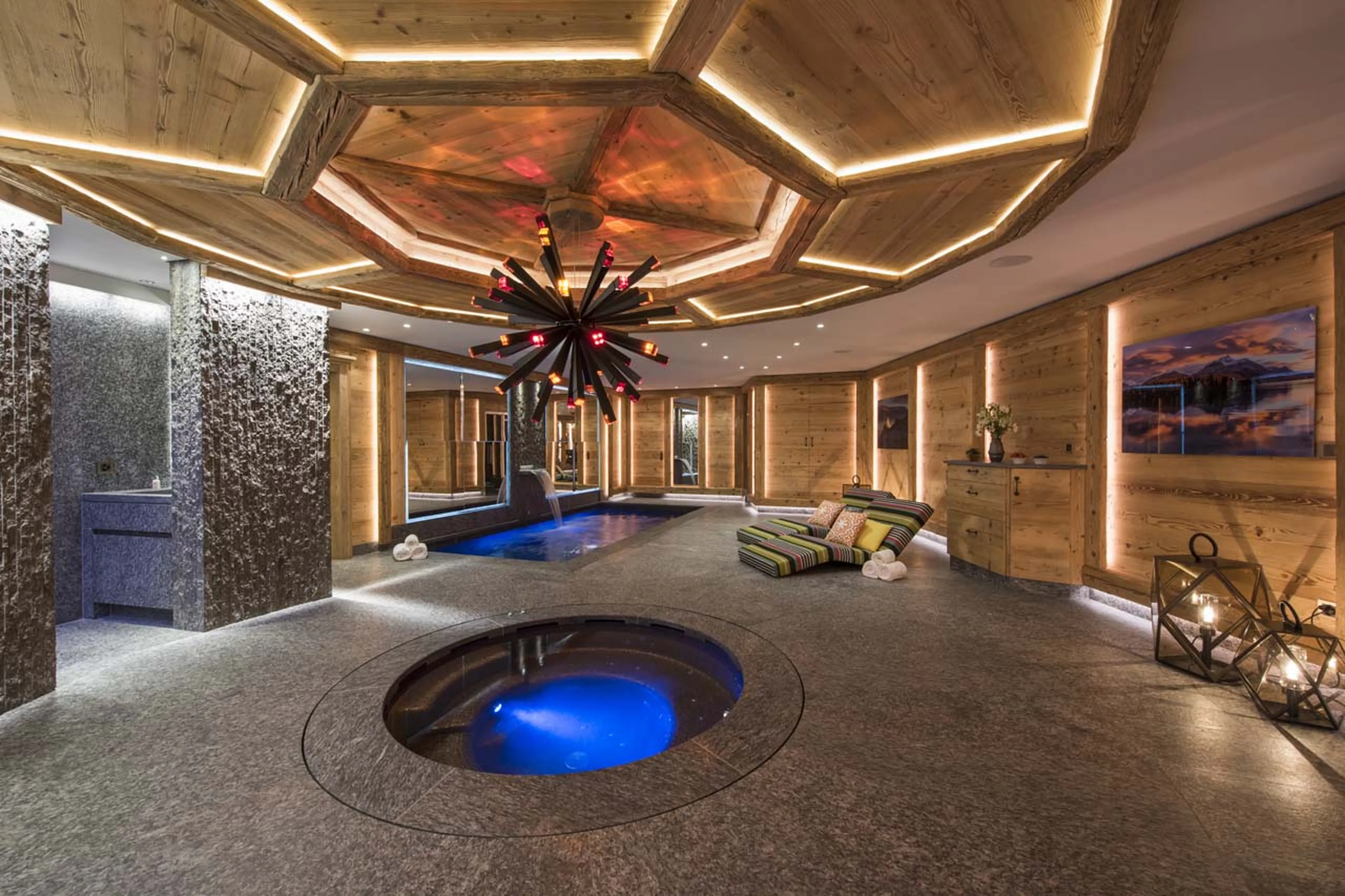 Spa at Chesa El Toula in St Moritz