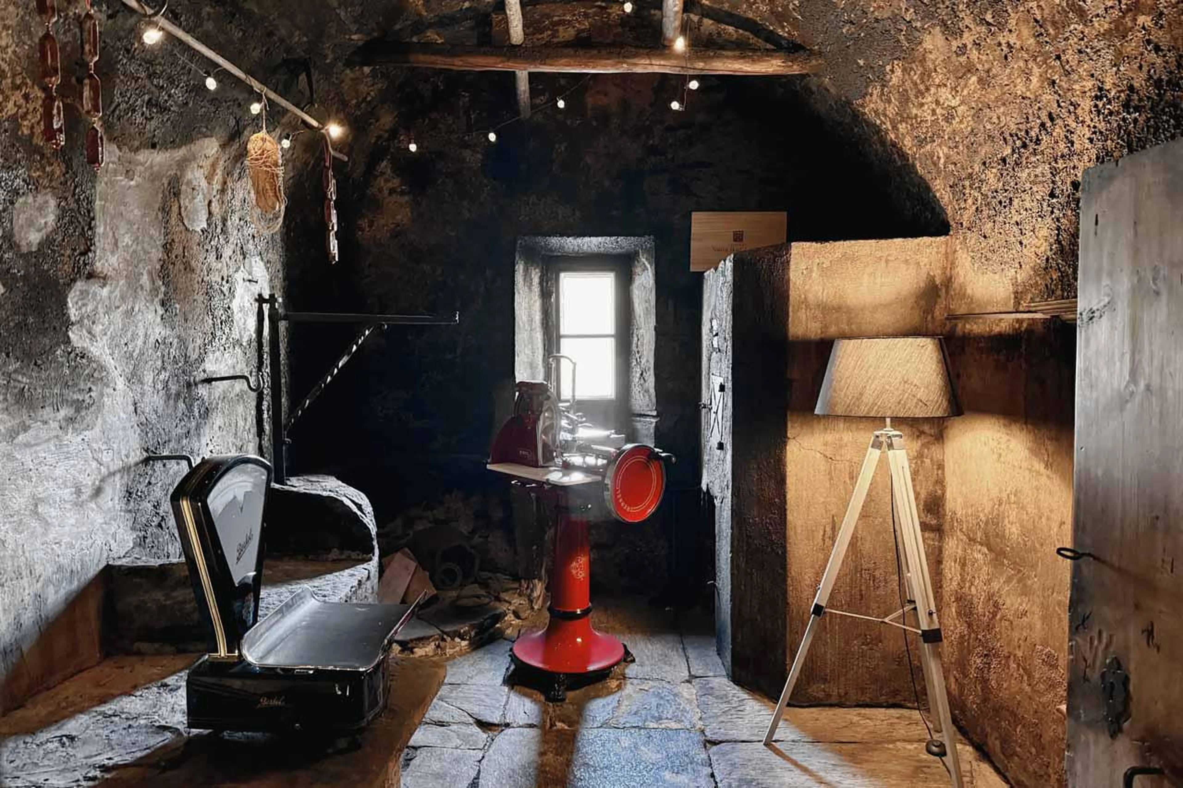 Smoking room at Chesa Laret in St Moritz