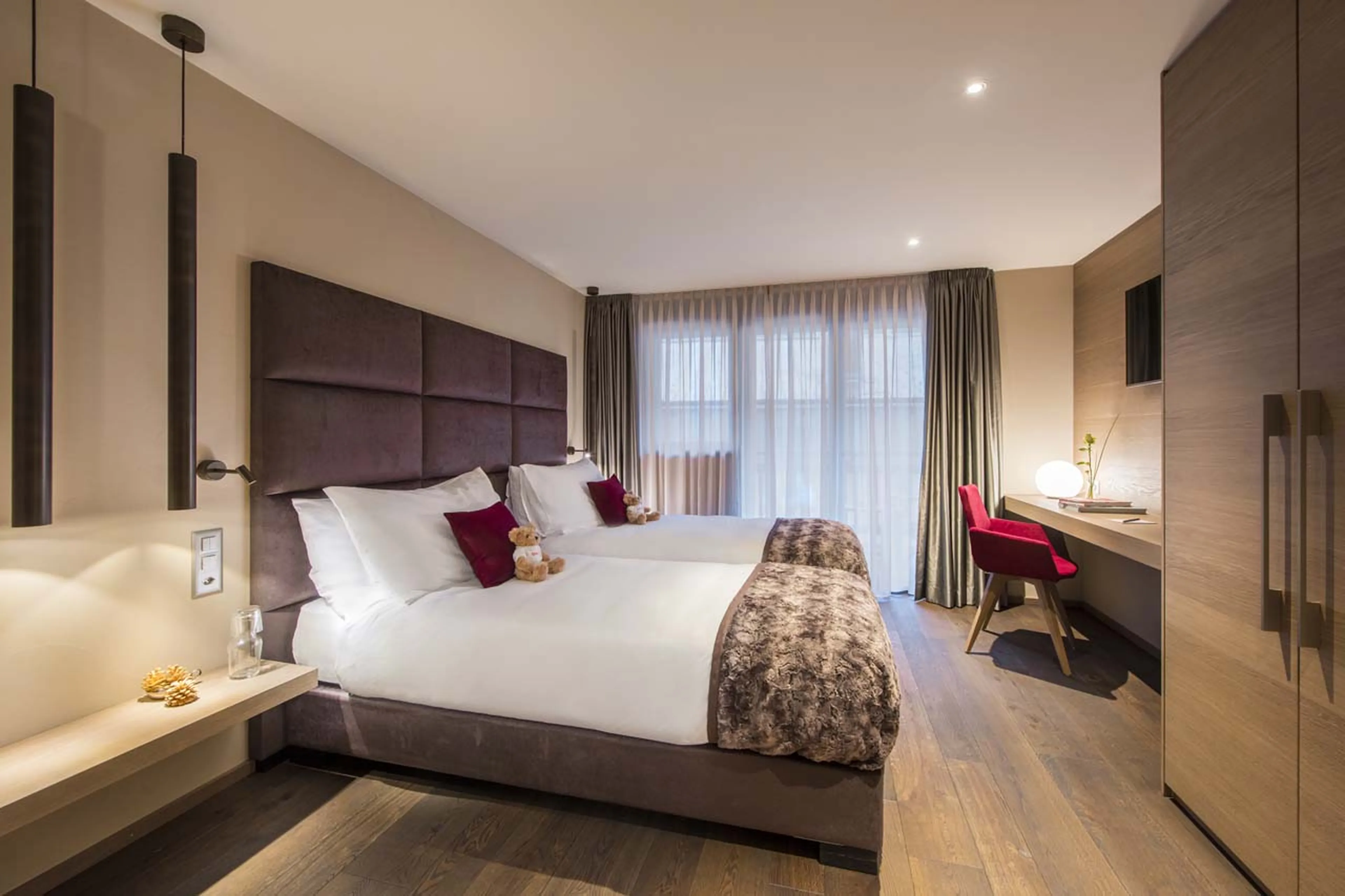 Apartment 2 bedroom one at Christiania Residence in Zermatt