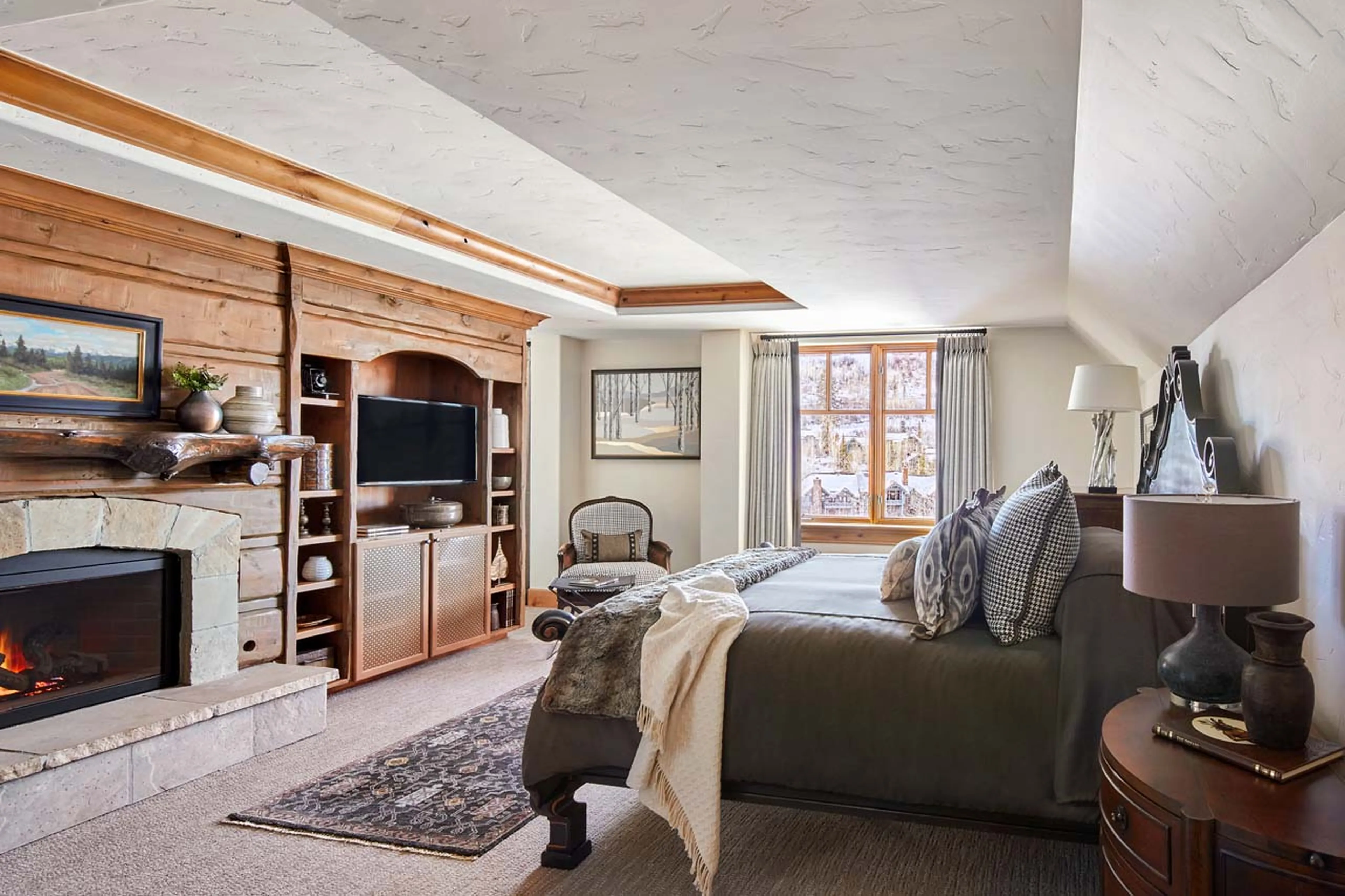 Bedroom one at Colorado Lodge in Beaver Creek