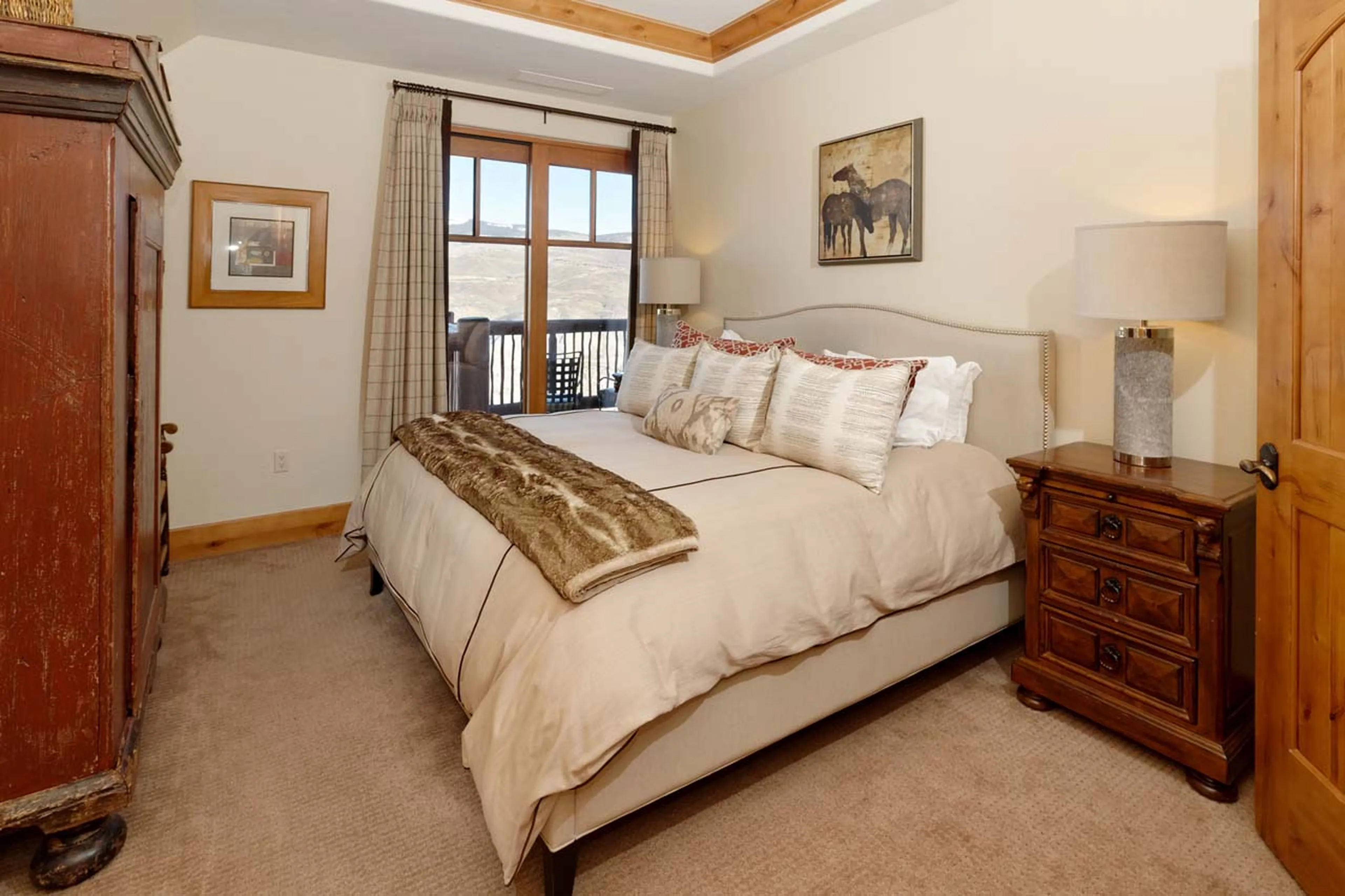 Bedroom two at Colorado Lodge in Beaver Creek
