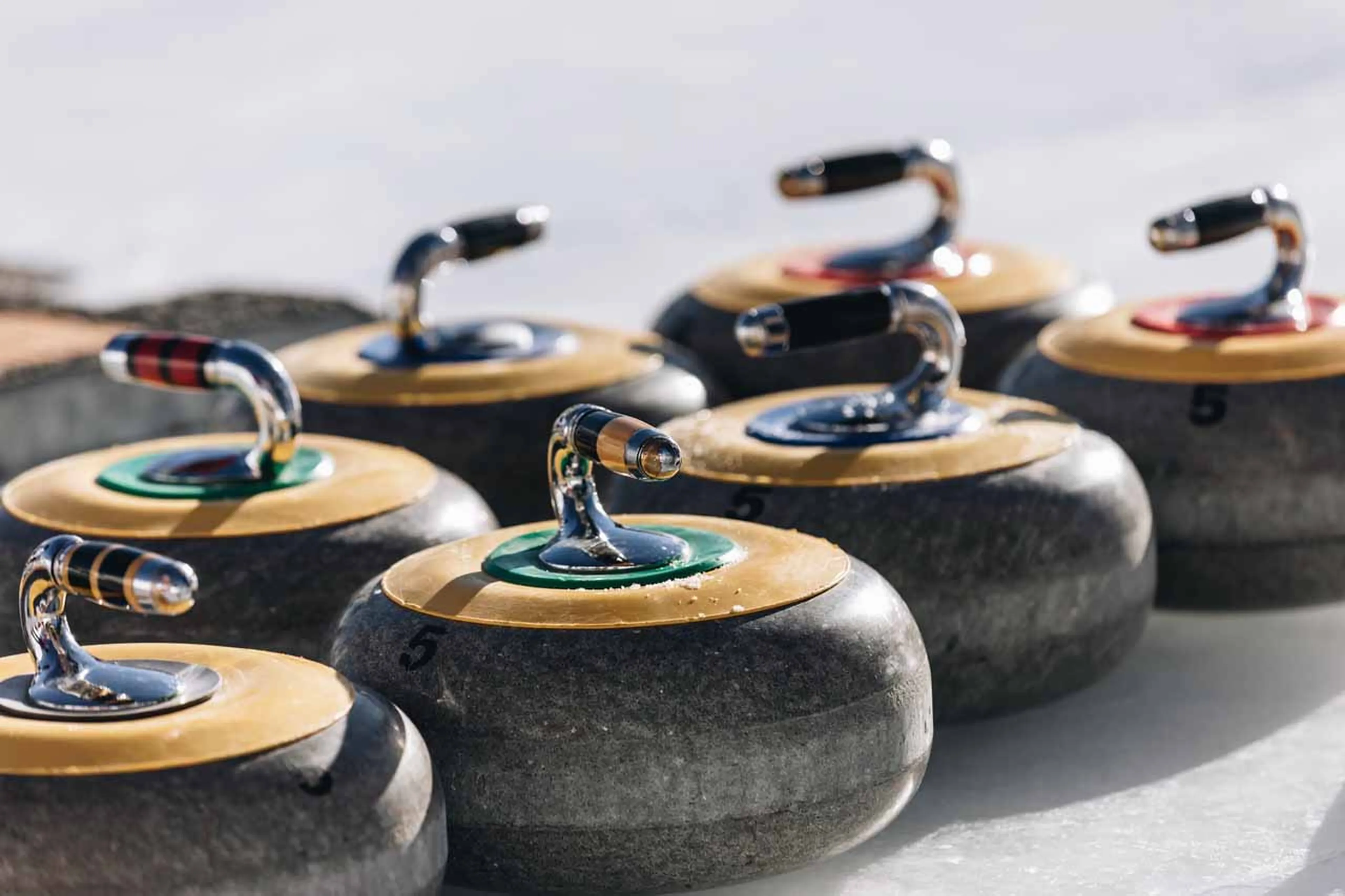 Curling on ice