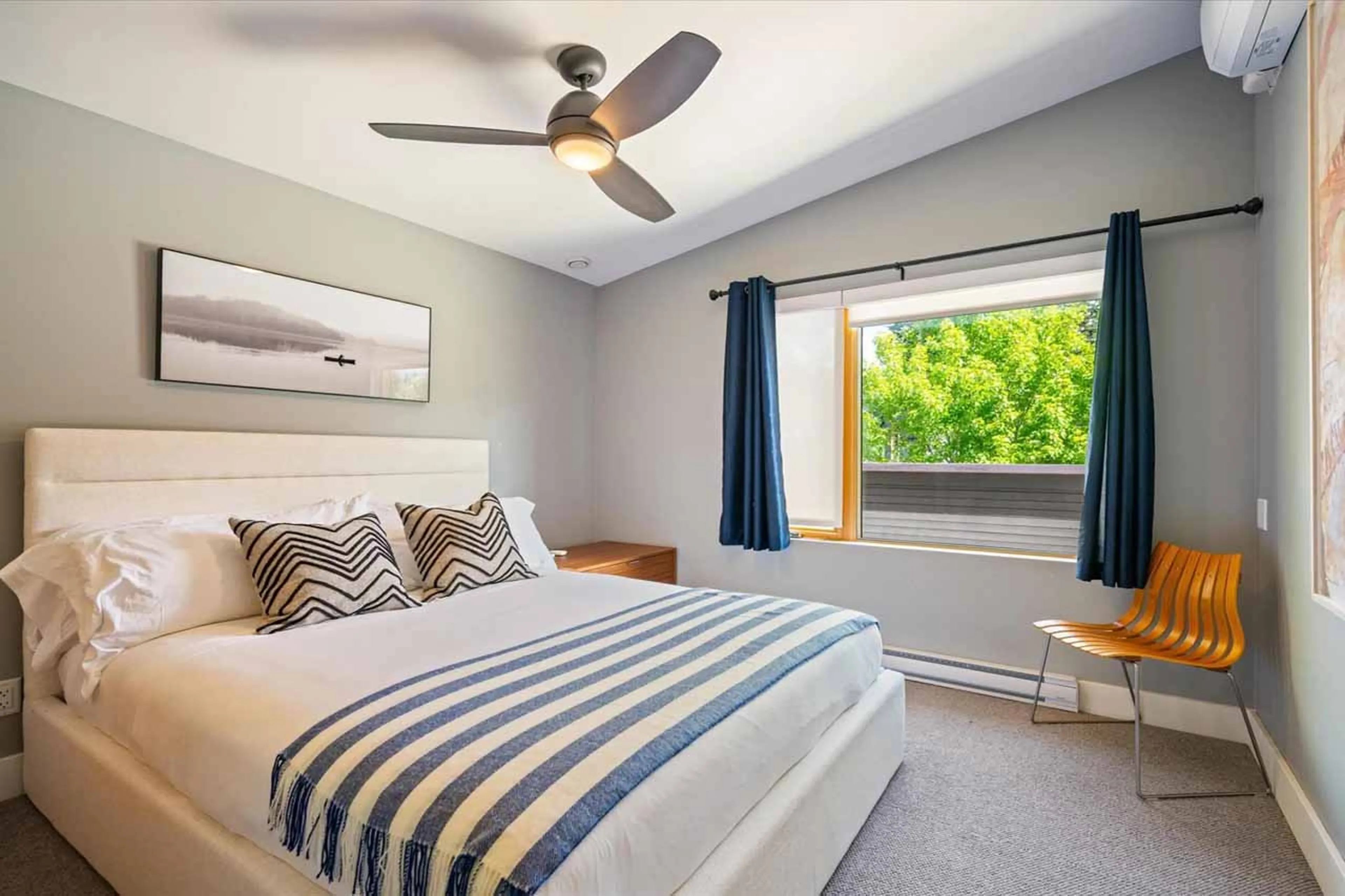 Suite bedroom at Cypress Links in Whistler