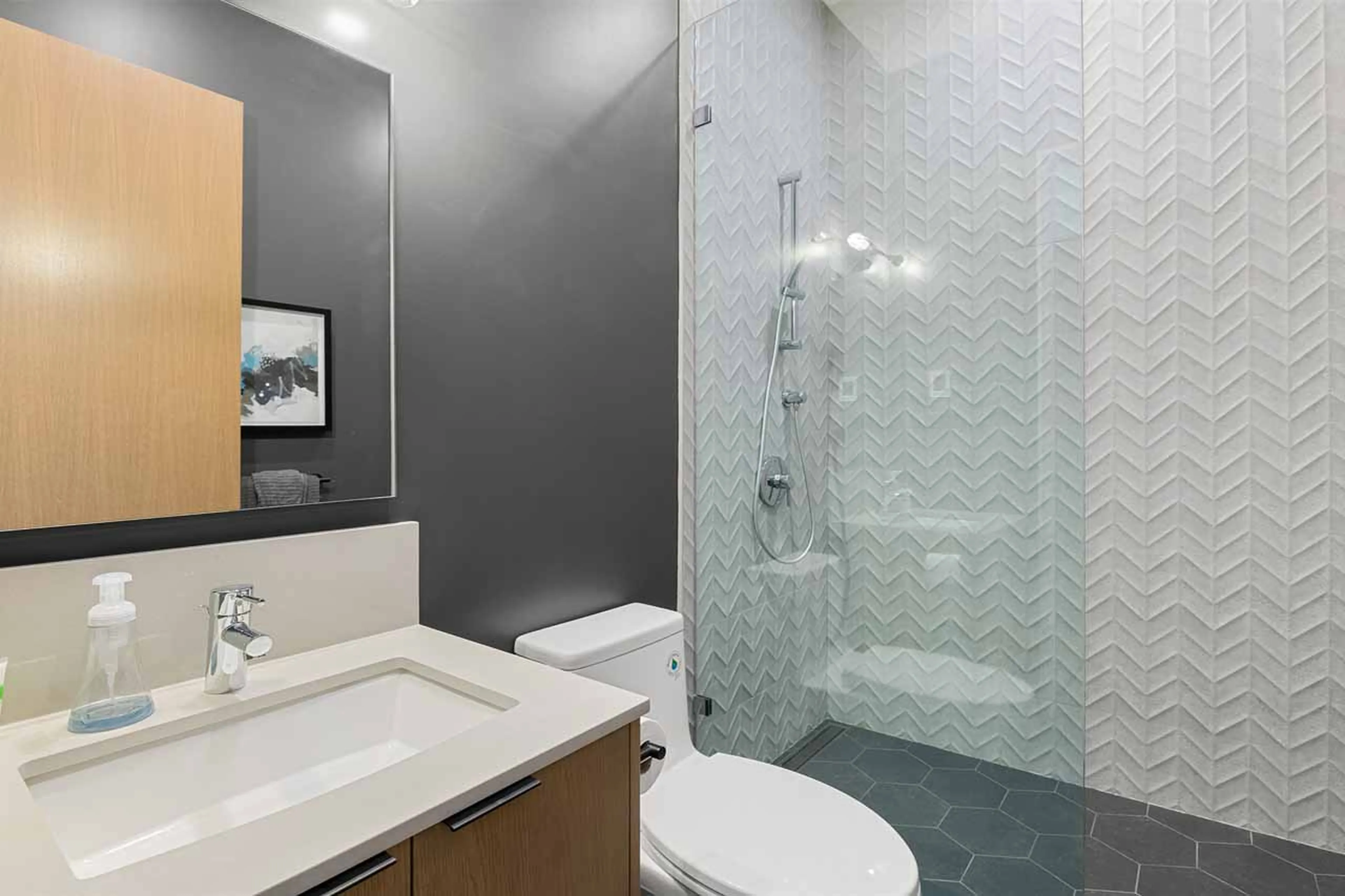 Bedroom 3 en-suite at Cypress Sky Retreat in Whistler