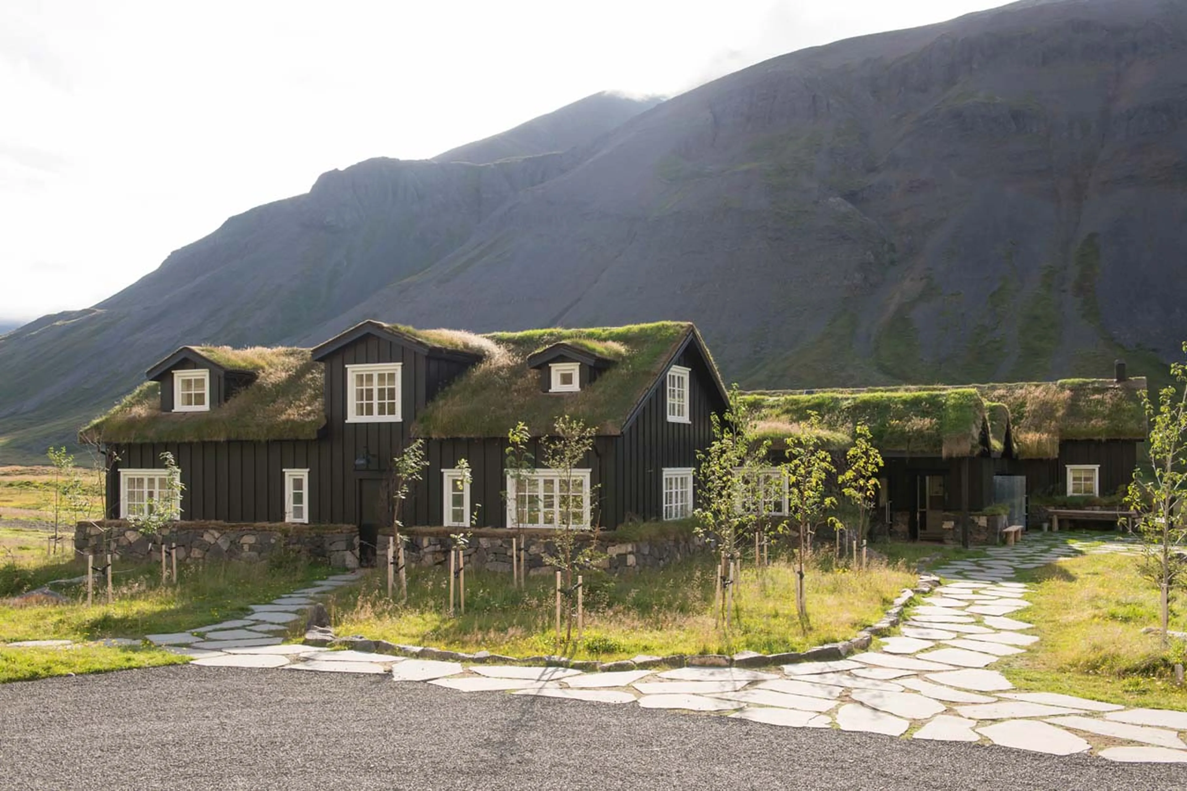 Deplar Farm in Iceland in summer