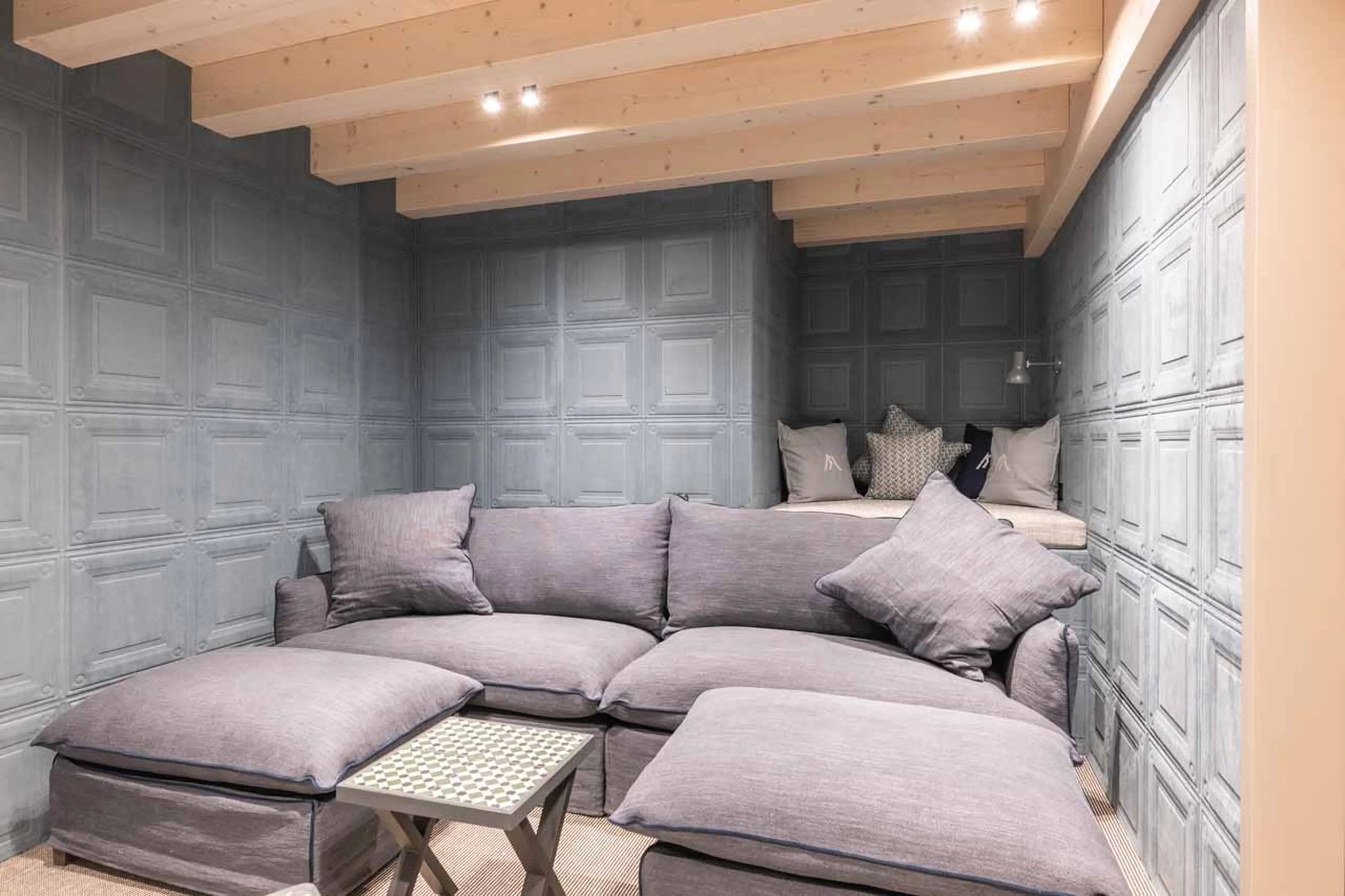 Cinema at Dufourspitz Lodge in Zermatt