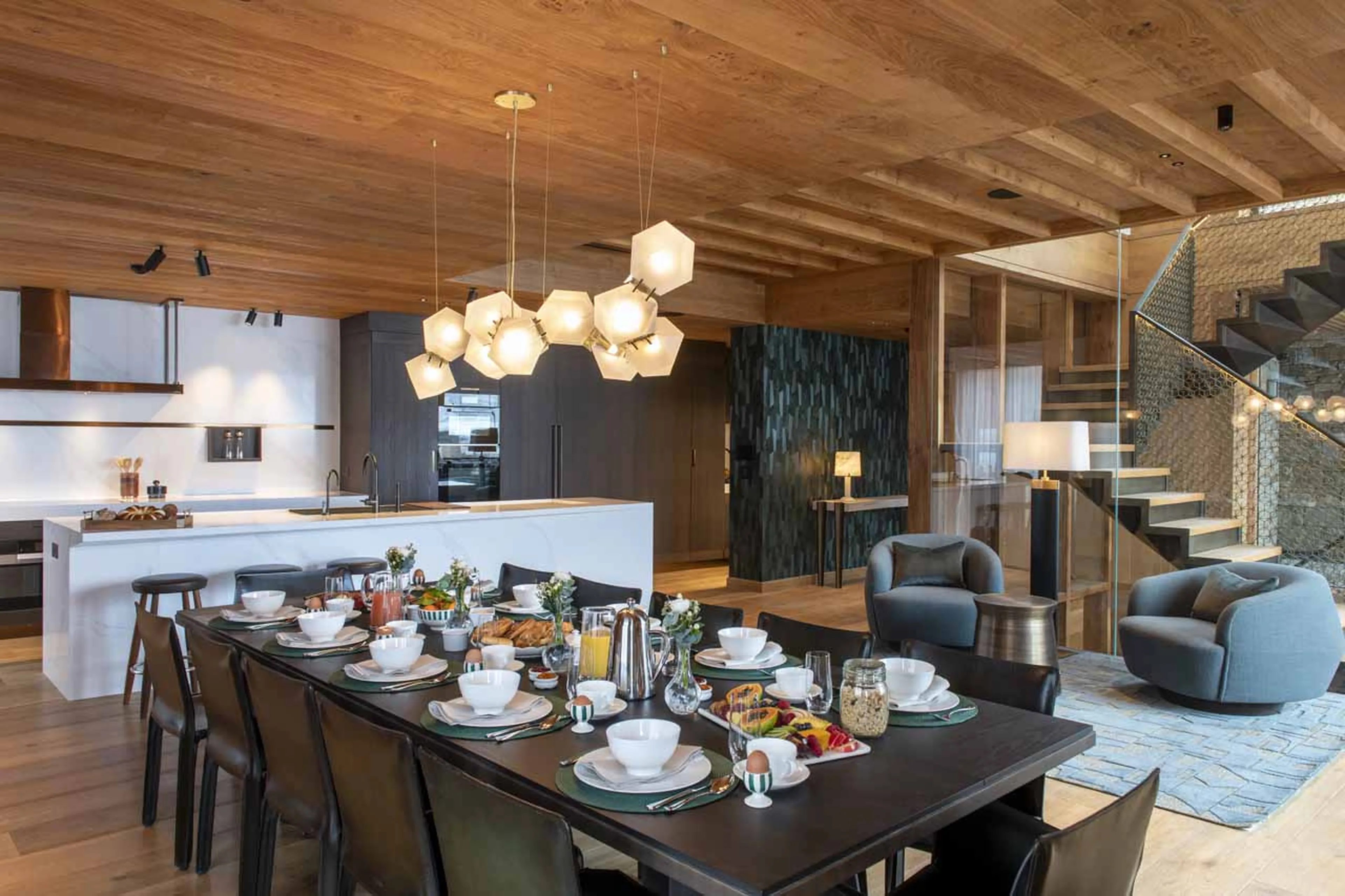 Dining area at Chalet Etoile du Nord - East Wing in Val d'Isere