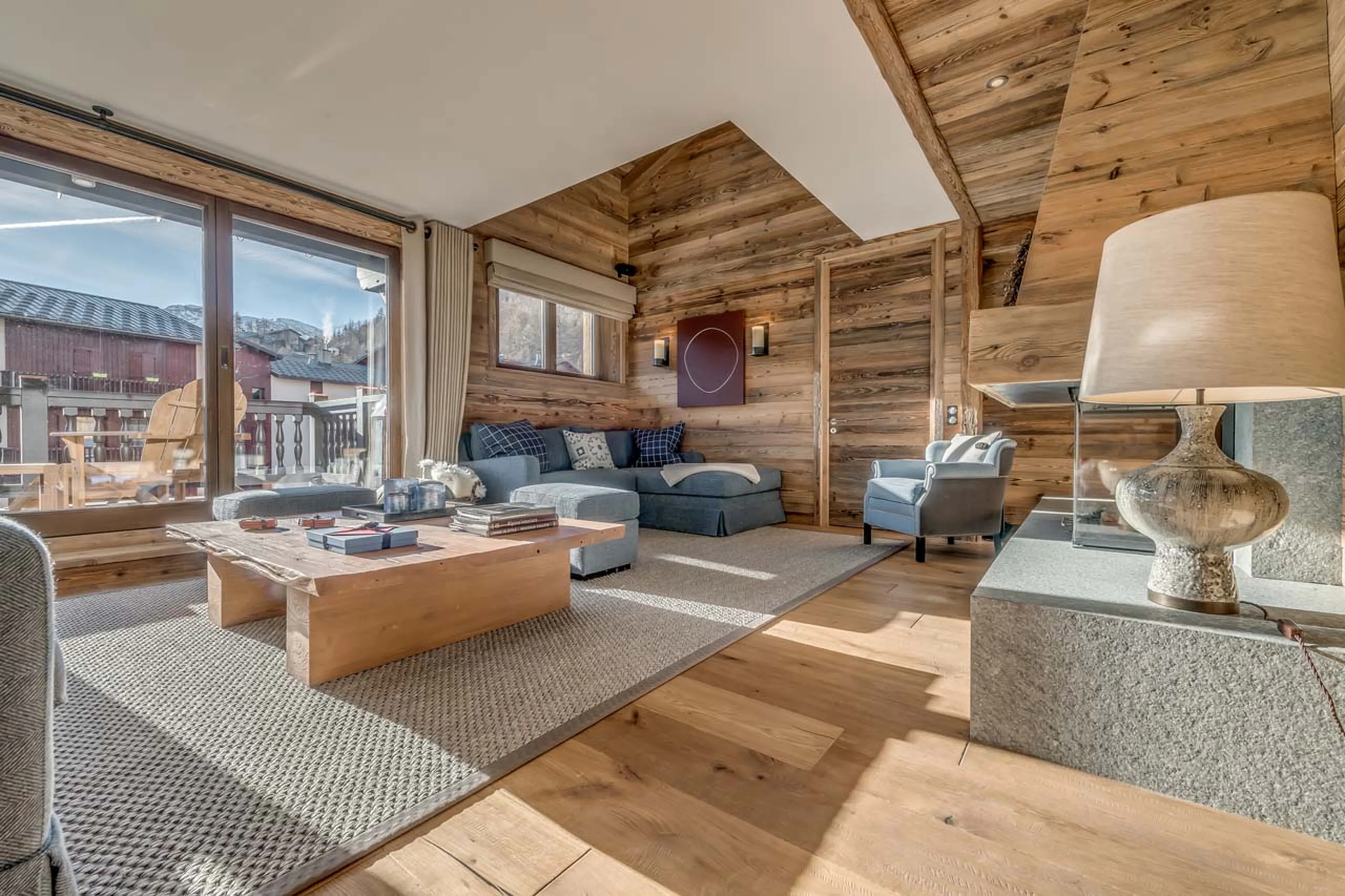 Access to balcony at Etoile Filante in Val d'Isere