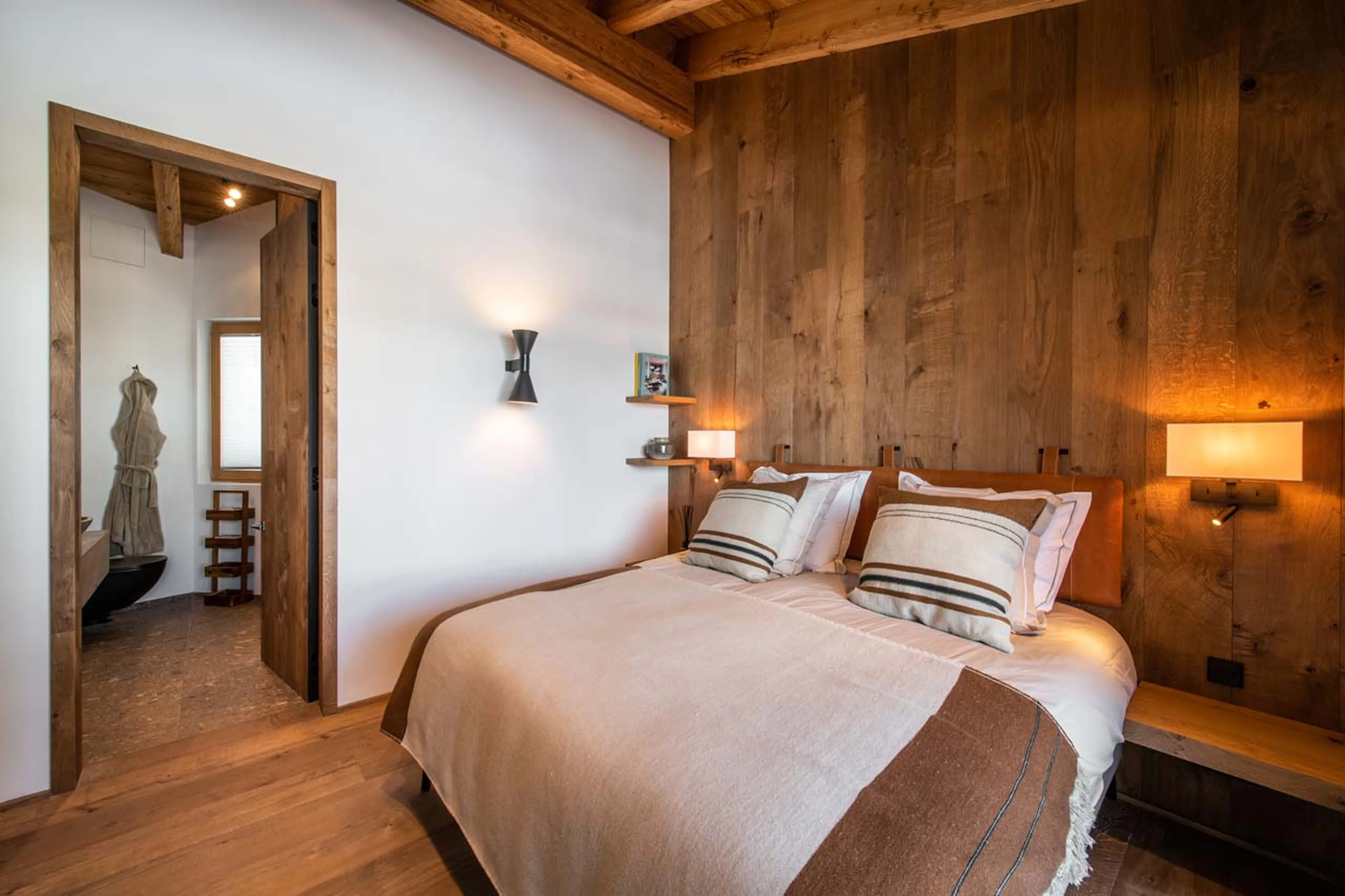 Bedroom one at Fabiola Penthouse in St Anton