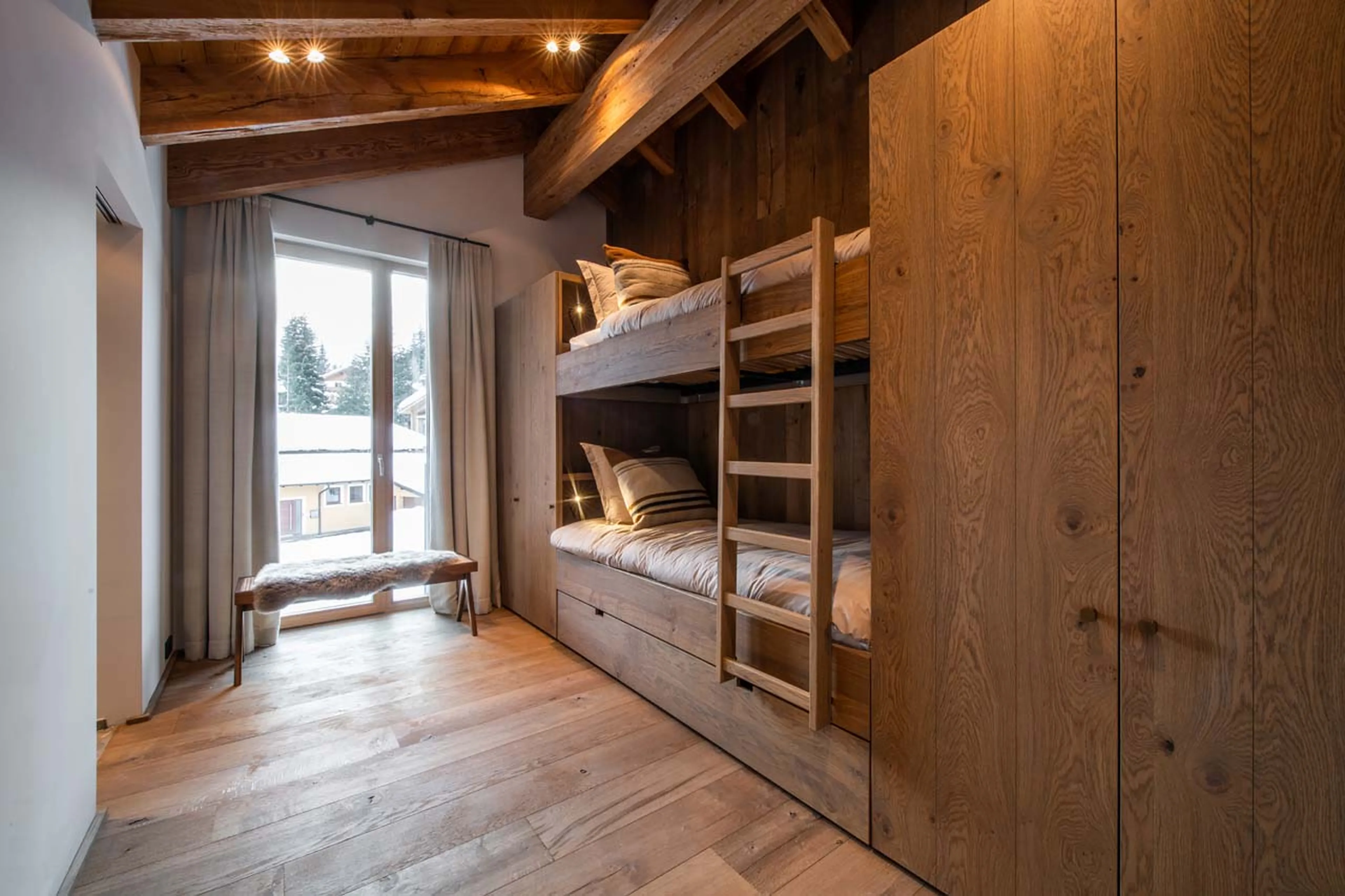 Bunk room at Fabiola Penthouse in St Anton
