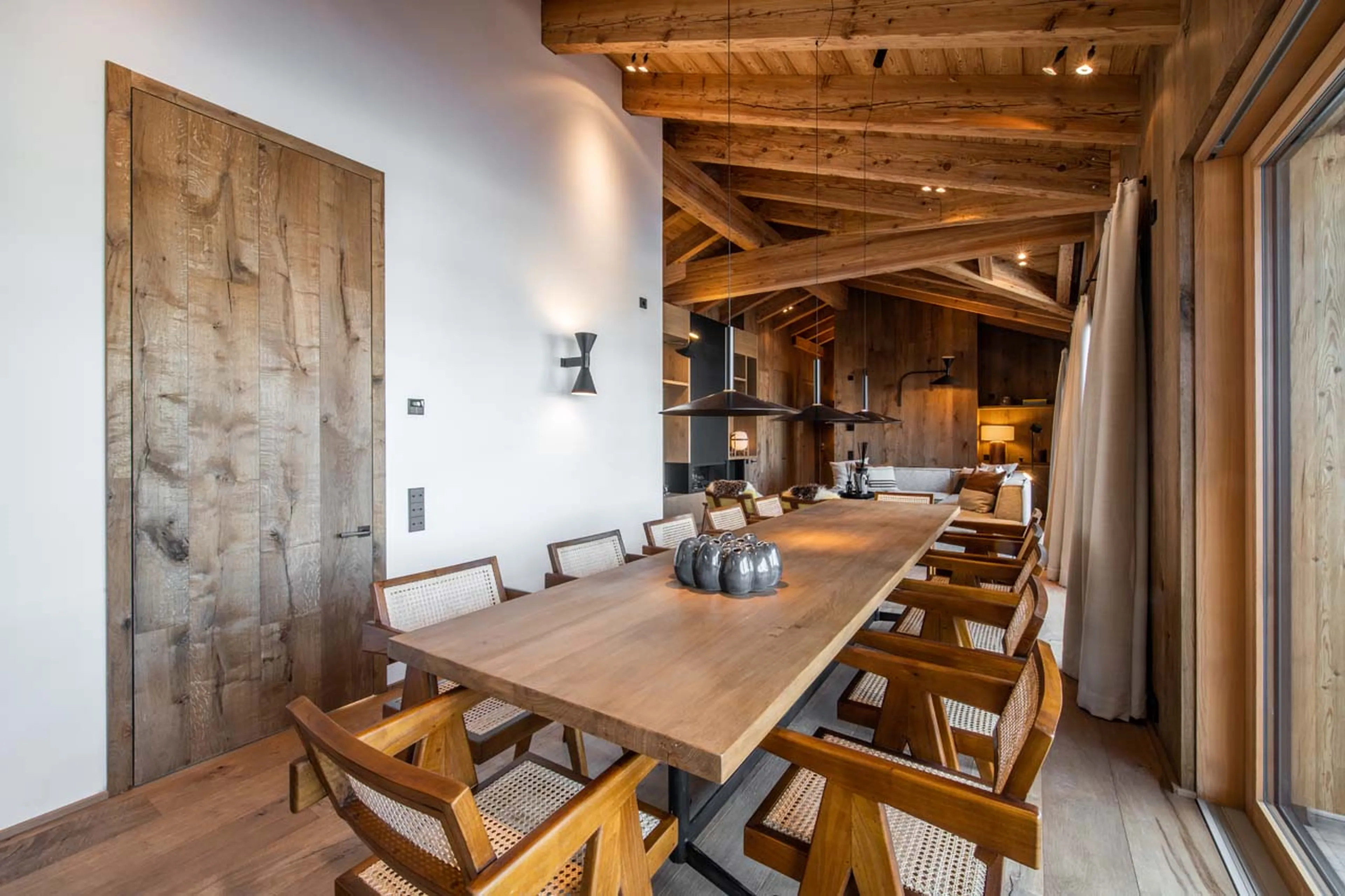 Dining table at Fabiola Penthouse in St Anton