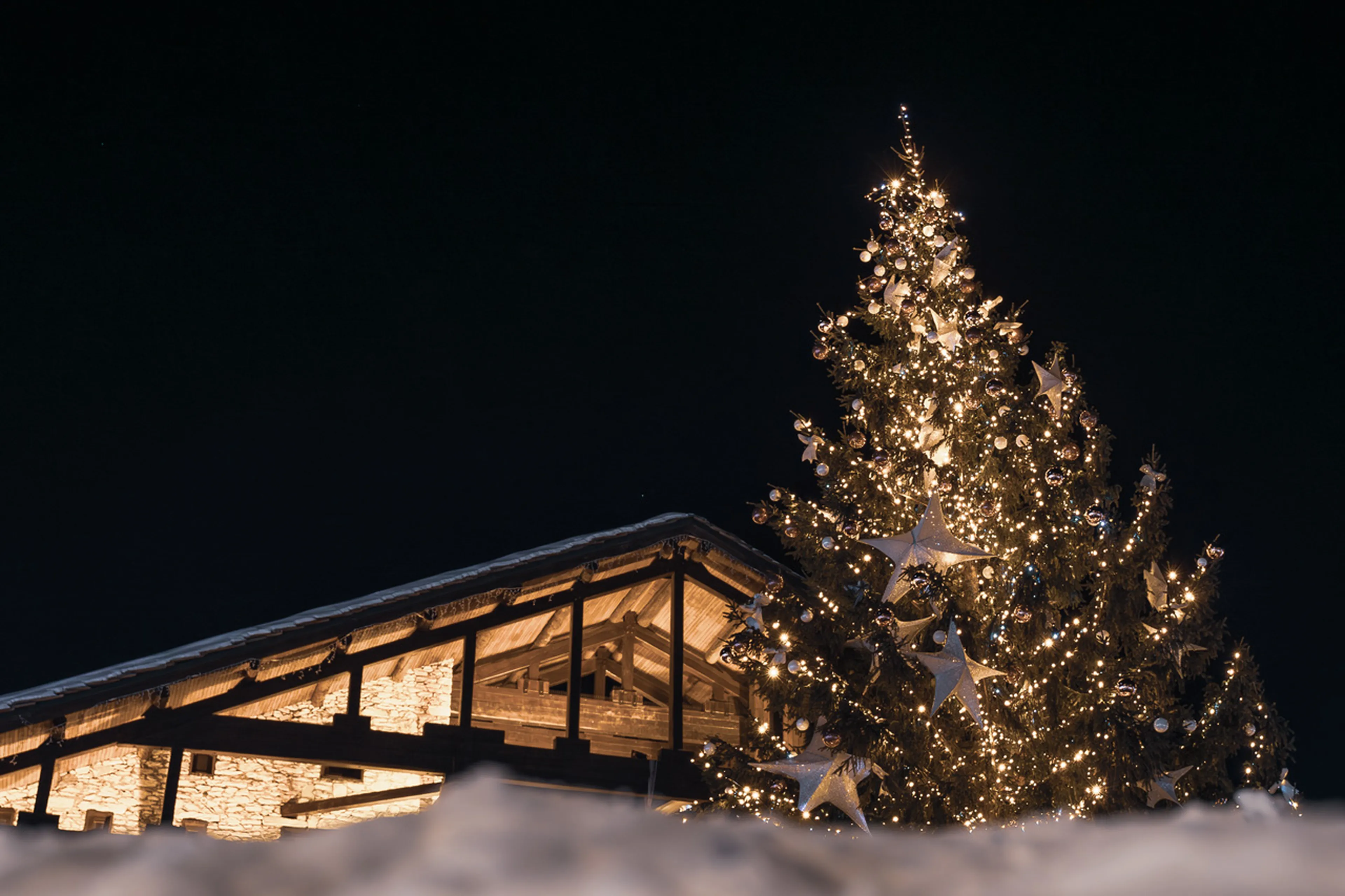 Family Christmas in the Alps